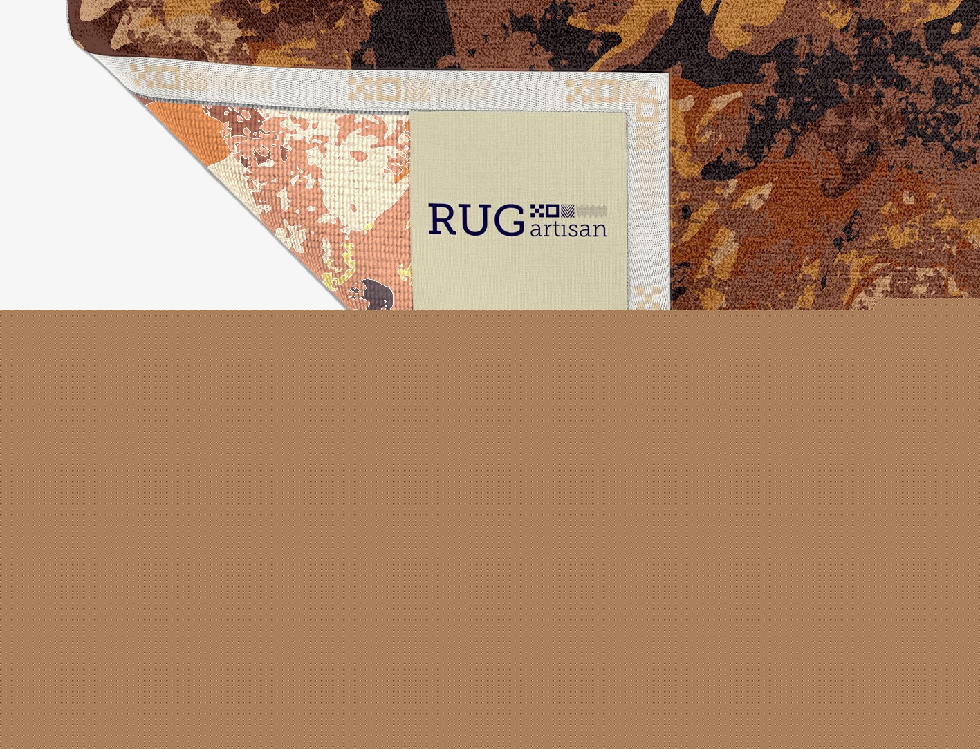 Radiation Surface Art Rectangle Hand Knotted Tibetan Wool Custom Rug by Rug Artisan