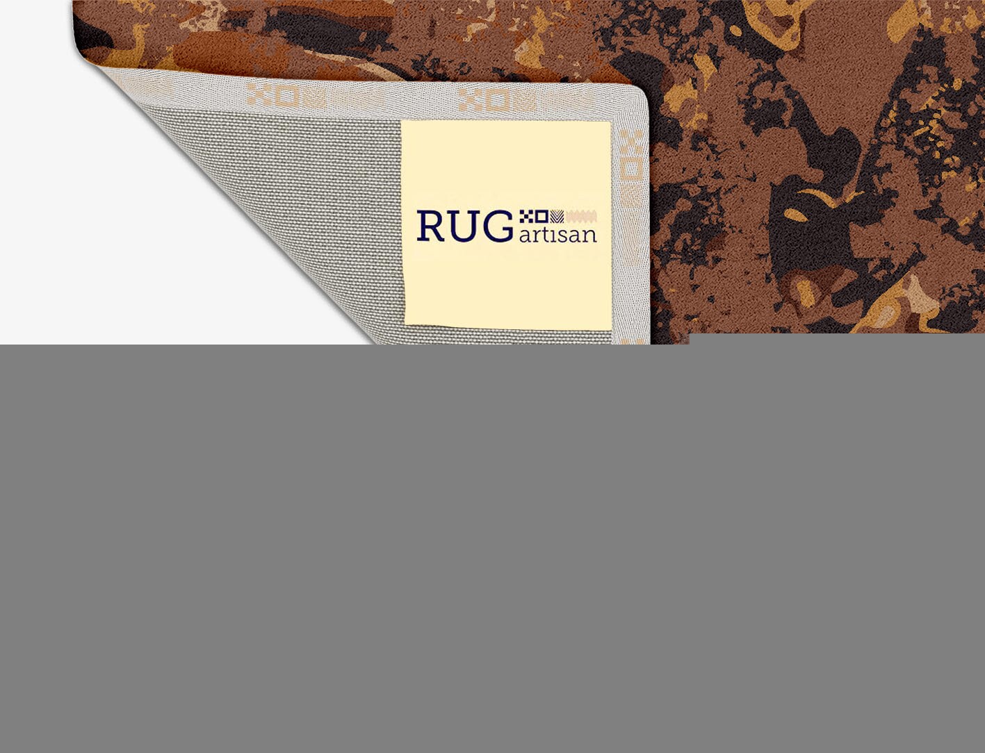 Radiation Surface Art Square Hand Tufted Pure Wool Custom Rug by Rug Artisan