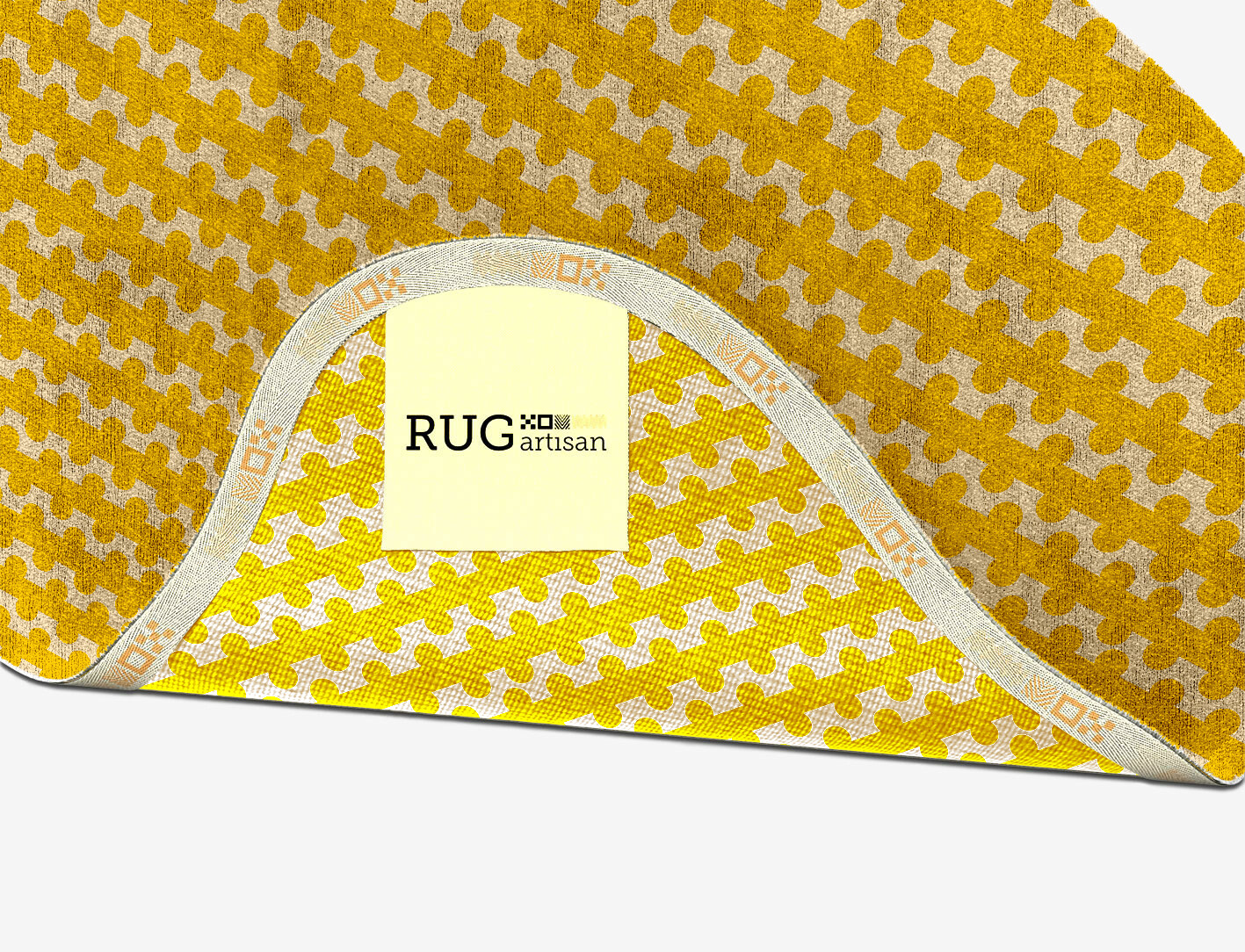 Railroad Geometric Splash Hand Knotted Bamboo Silk Custom Rug by Rug Artisan
