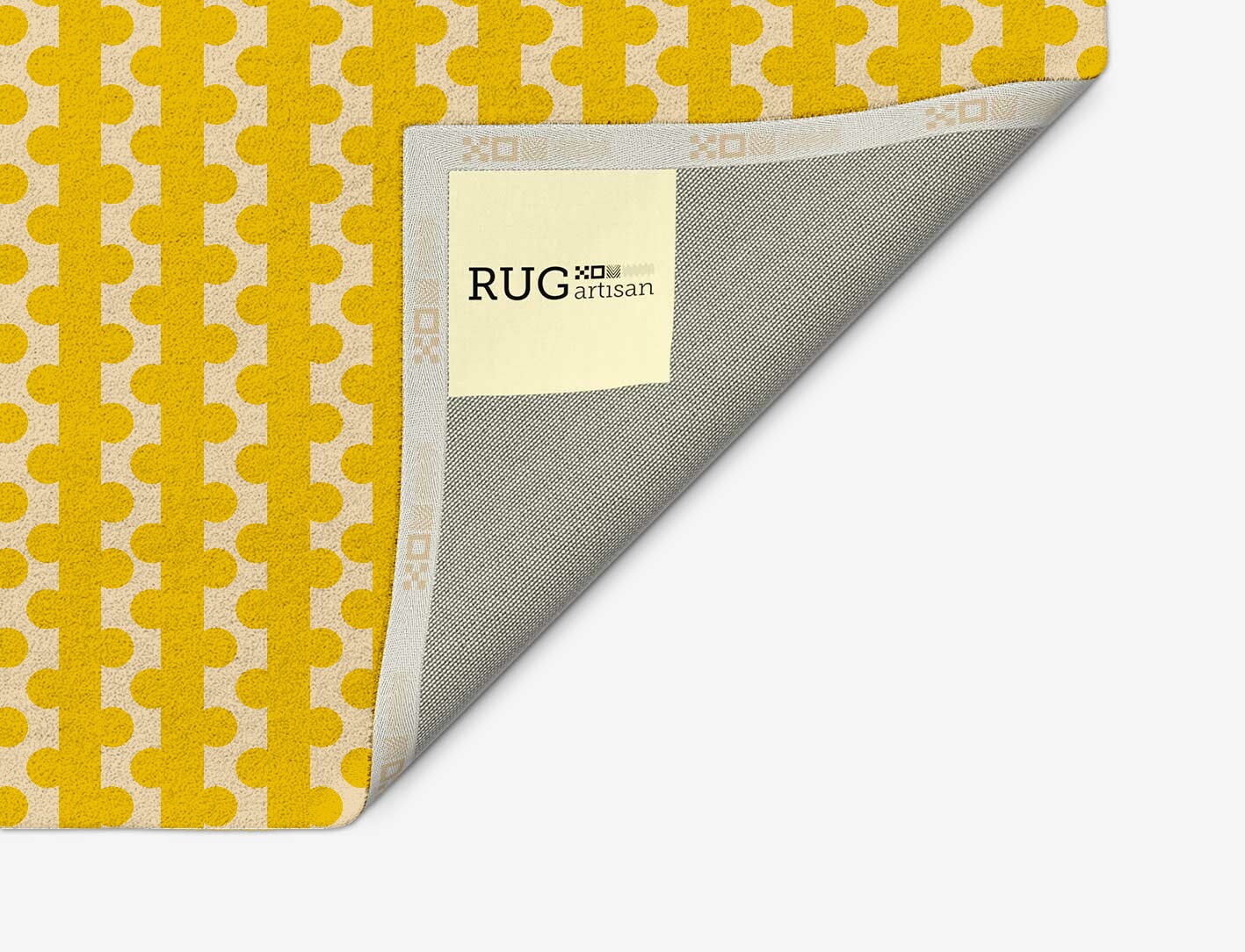 Railroad Geometric Arch Hand Tufted Pure Wool Custom Rug by Rug Artisan