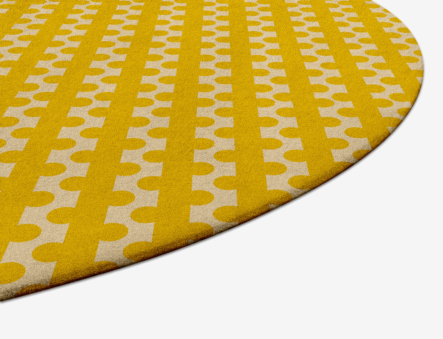 Railroad Geometric Capsule Hand Tufted Pure Wool Custom Rug by Rug Artisan