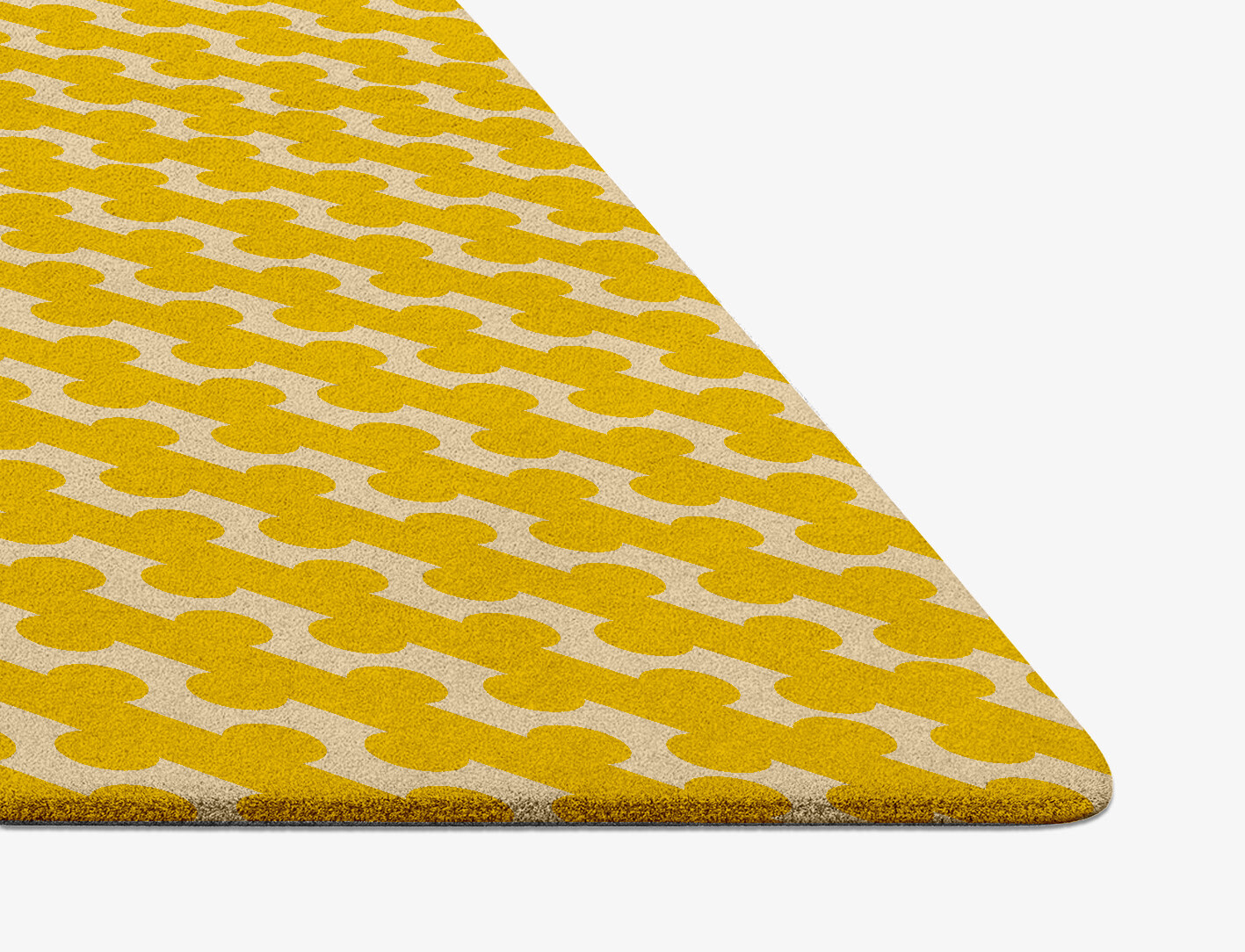 Railroad Geometric Diamond Hand Tufted Pure Wool Custom Rug by Rug Artisan