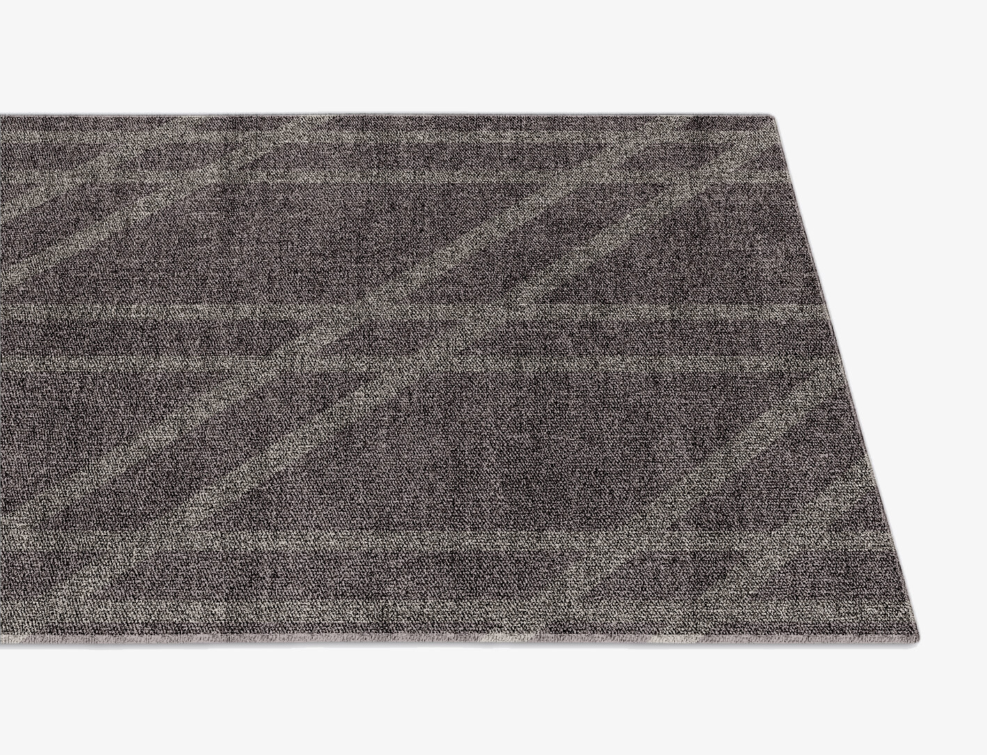 Rake Minimalist Runner Flatweave Bamboo Silk Custom Rug by Rug Artisan