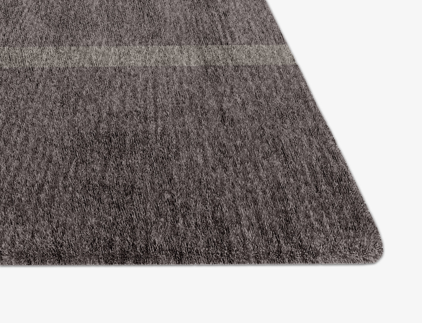 Rake Minimalist Arch Hand Knotted Bamboo Silk Custom Rug by Rug Artisan