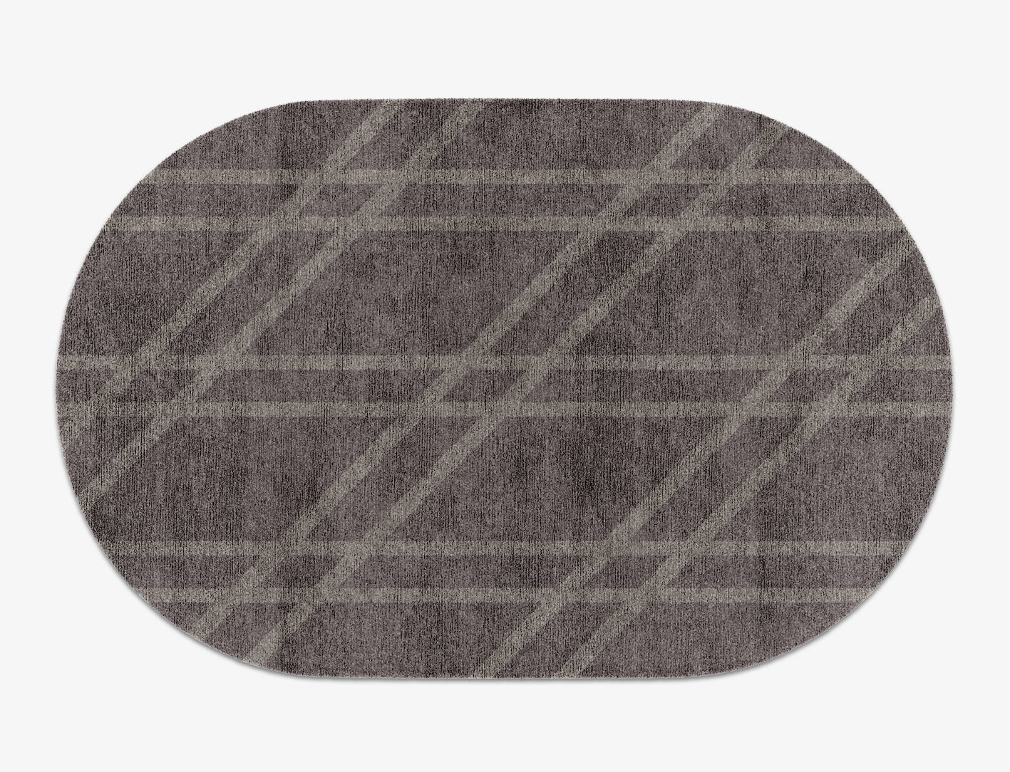 Rake Minimalist Capsule Hand Knotted Bamboo Silk Custom Rug by Rug Artisan