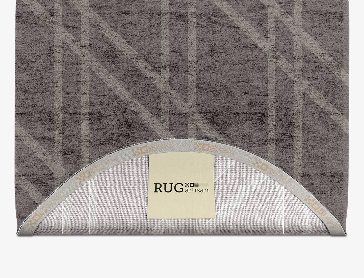 Rake Minimalist Capsule Hand Knotted Bamboo Silk Custom Rug by Rug Artisan