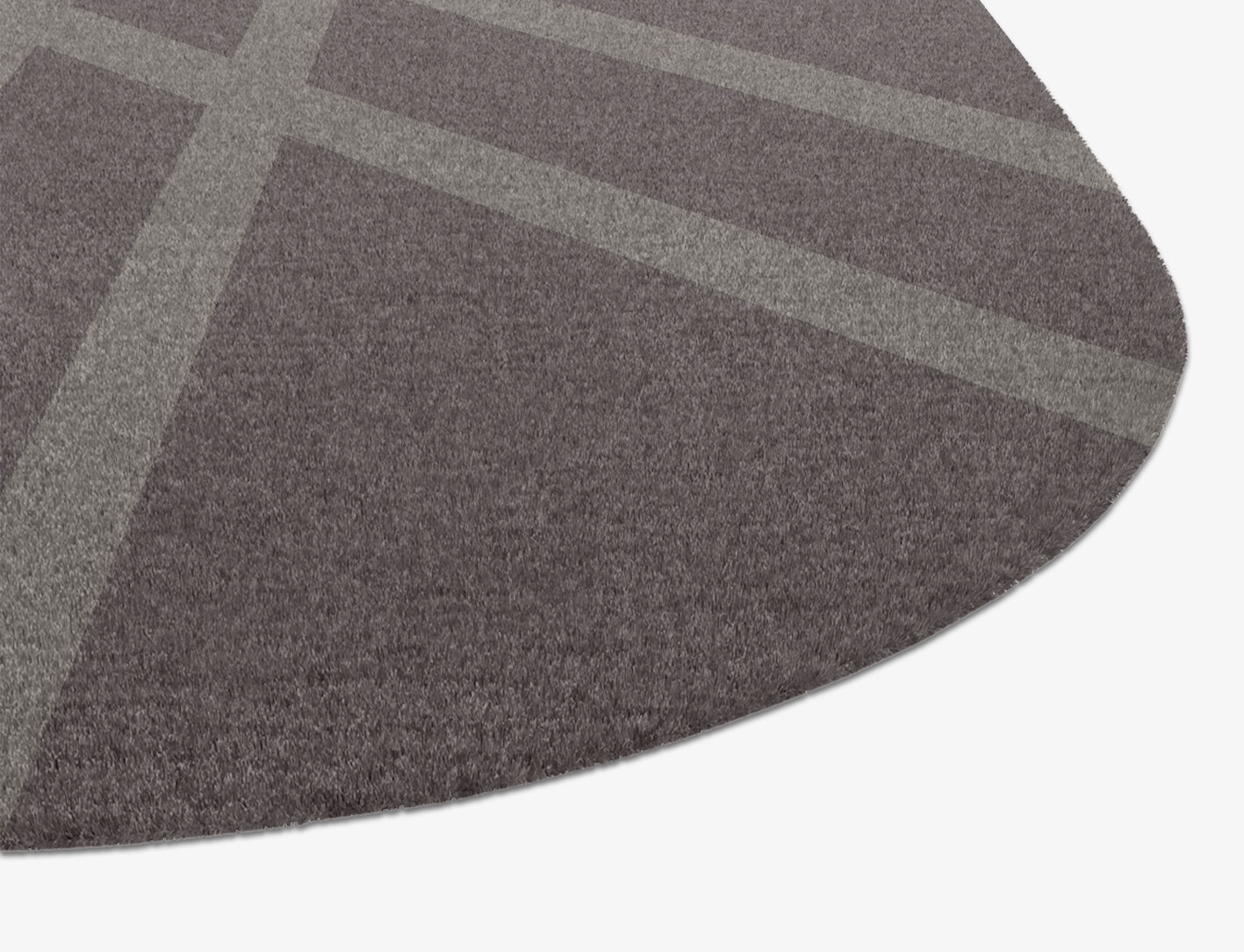Rake Minimalist Eight Hand Knotted Tibetan Wool Custom Rug by Rug Artisan