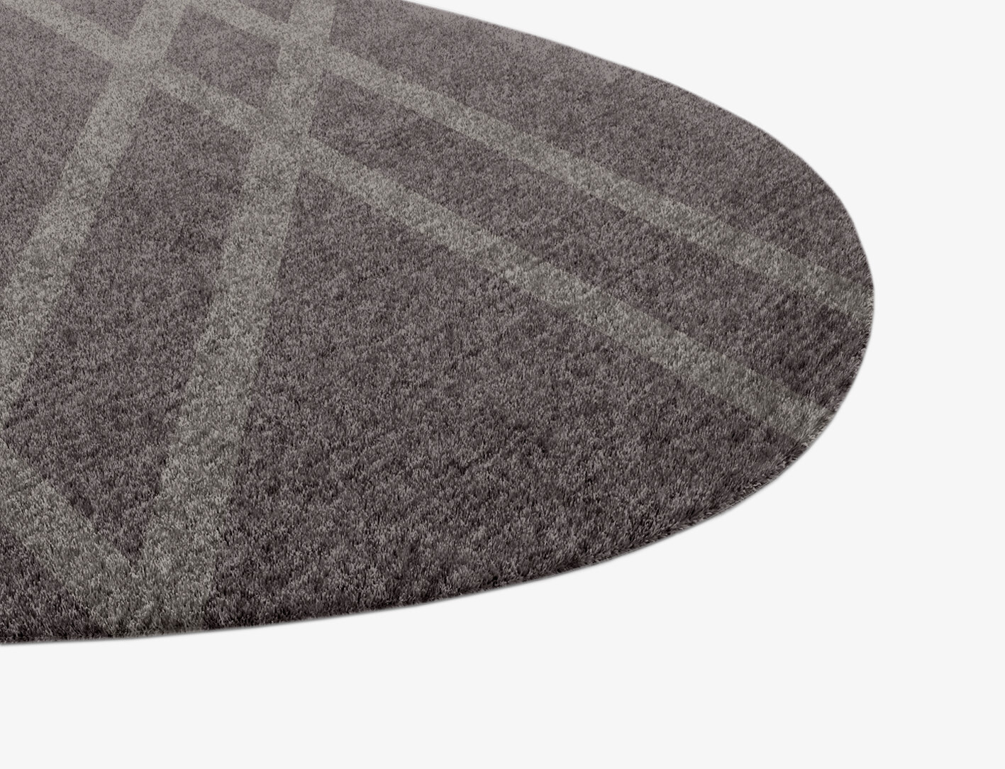Rake Minimalist Splash Hand Knotted Tibetan Wool Custom Rug by Rug Artisan