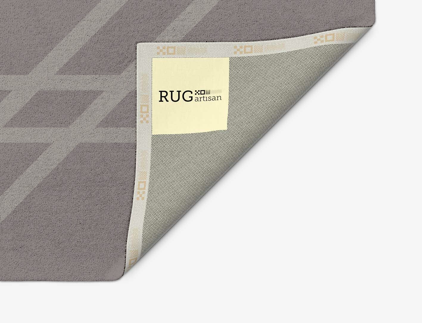 Rake Minimalist Arch Hand Tufted Pure Wool Custom Rug by Rug Artisan