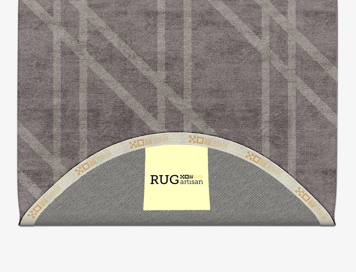 Rake Minimalist Capsule Hand Tufted Bamboo Silk Custom Rug by Rug Artisan