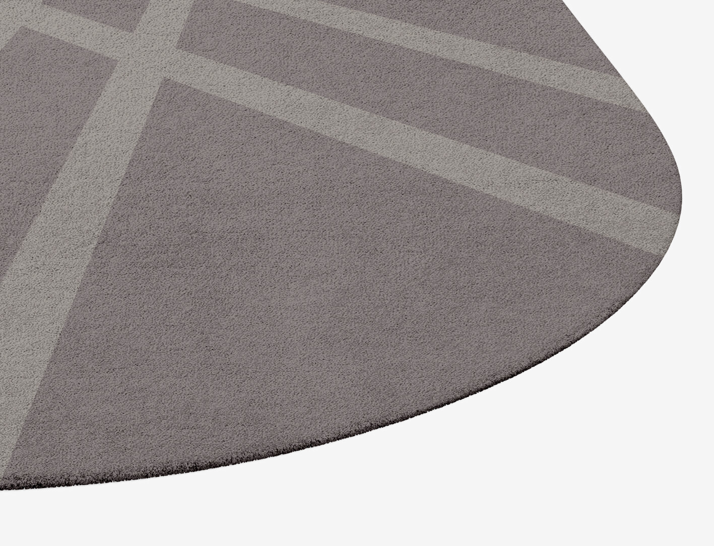Rake Minimalist Eight Hand Tufted Pure Wool Custom Rug by Rug Artisan