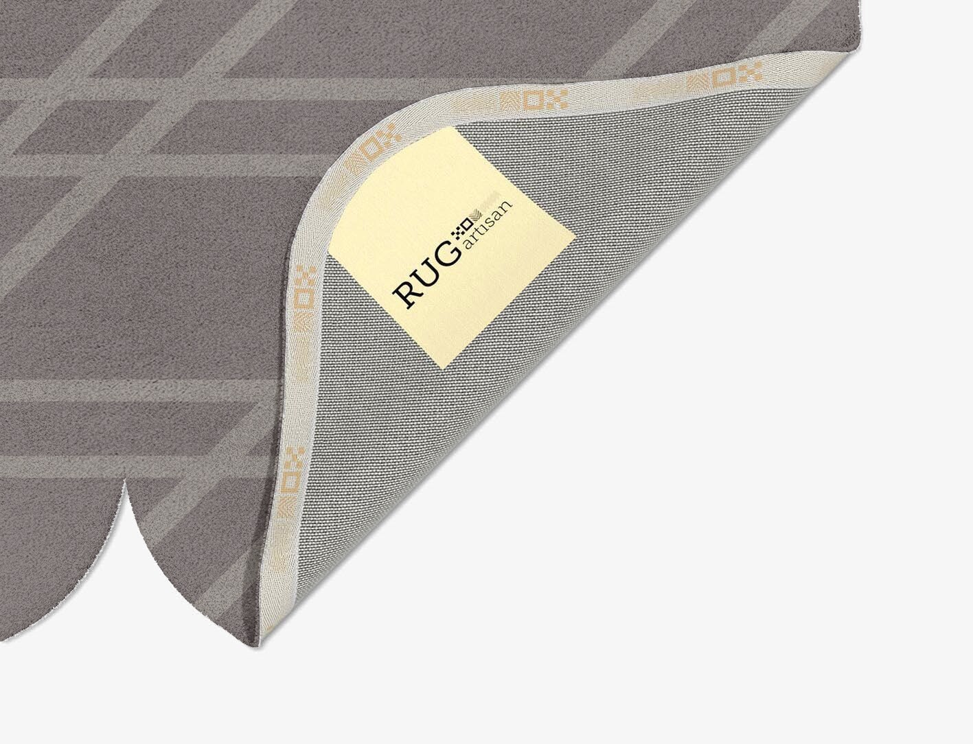Rake Minimalist Eight Hand Tufted Pure Wool Custom Rug by Rug Artisan