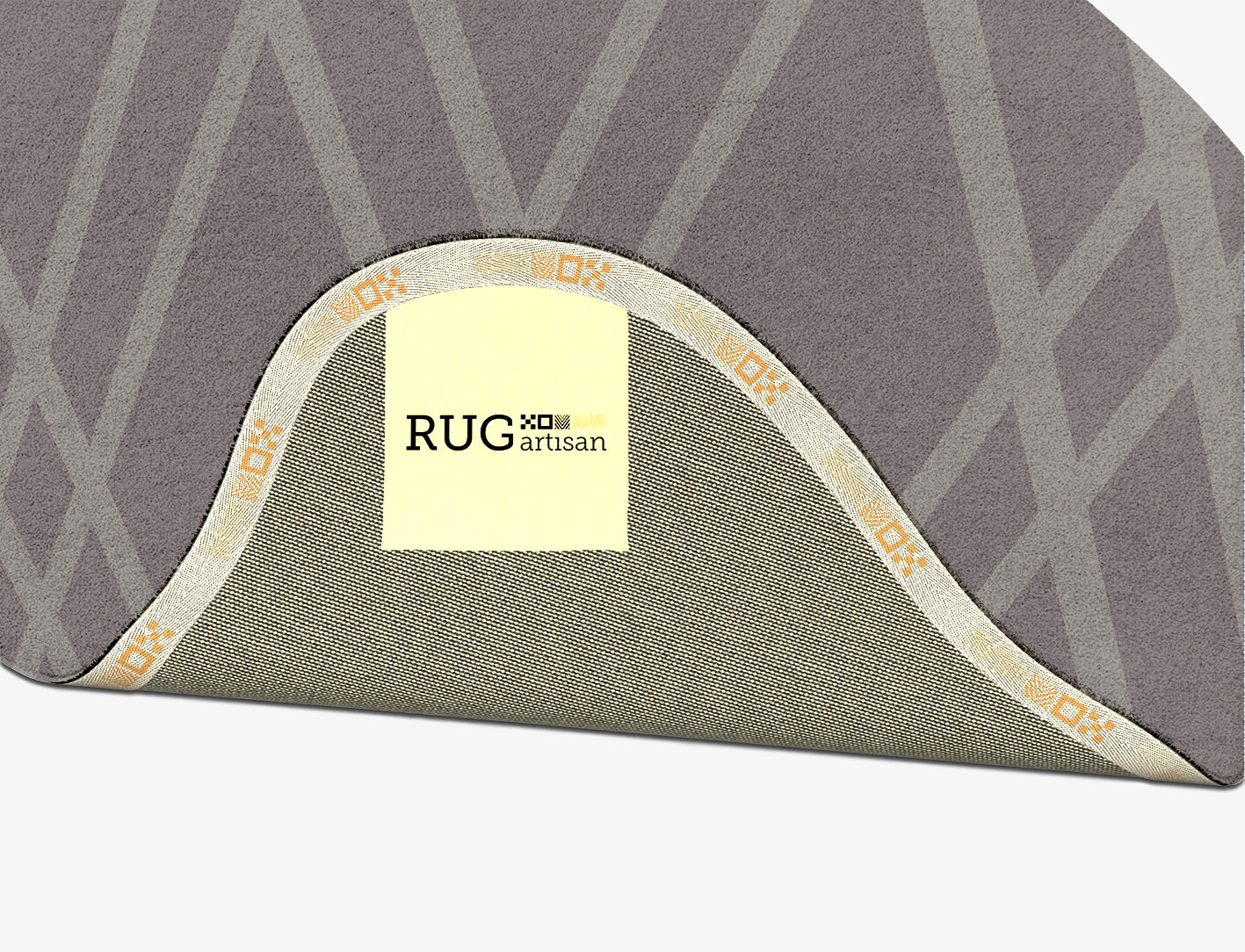 Rake Minimalist Splash Hand Tufted Pure Wool Custom Rug by Rug Artisan