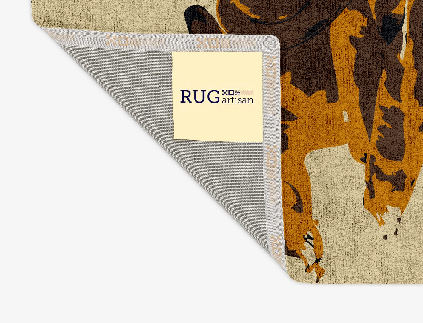 Rame Abstract Rectangle Hand Tufted Bamboo Silk Custom Rug by Rug Artisan
