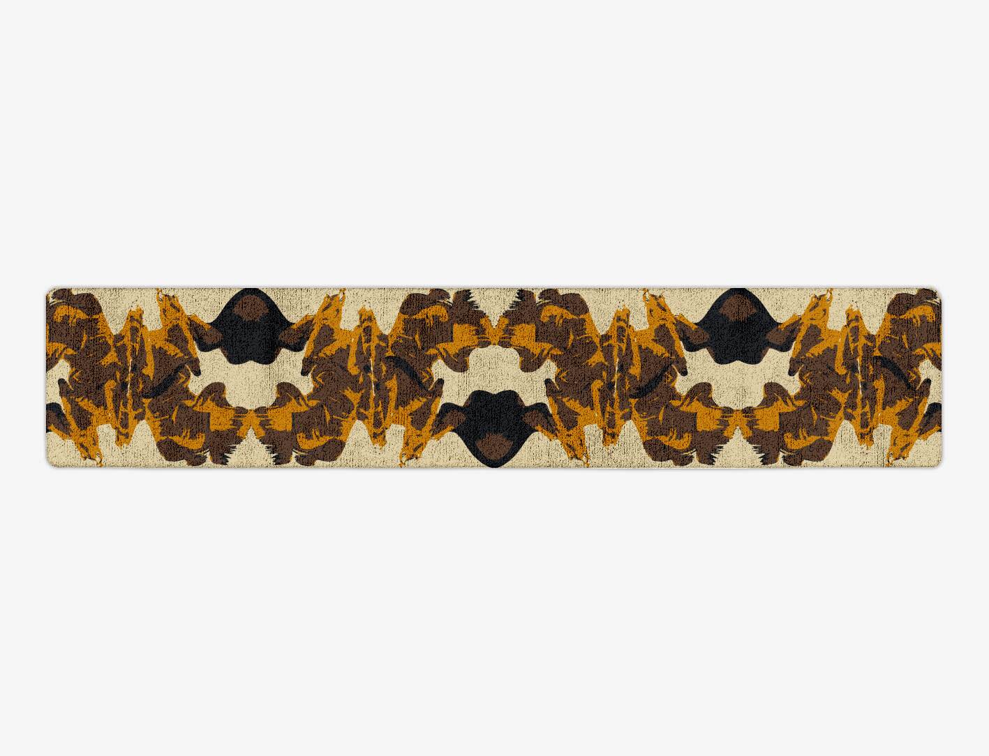 Rame Abstract Runner Hand Tufted Bamboo Silk Custom Rug by Rug Artisan