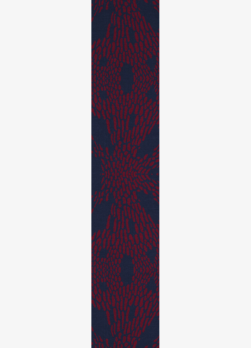 Ramp Abstract Runner Flatweave New Zealand Wool Custom Rug by Rug Artisan