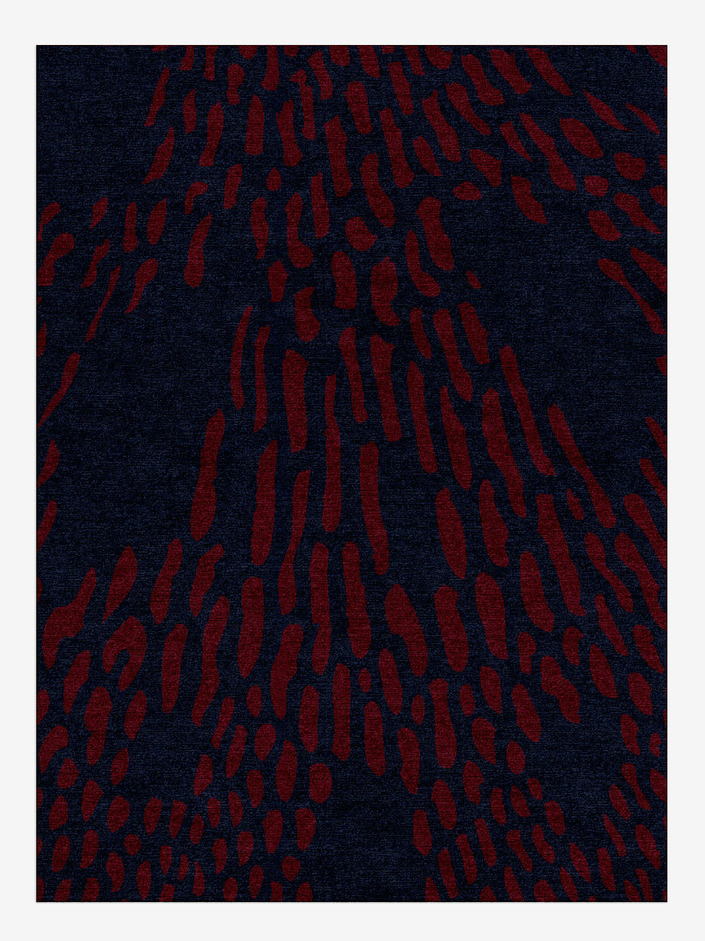 Ramp Abstract Rectangle Hand Knotted Tibetan Wool Custom Rug by Rug Artisan