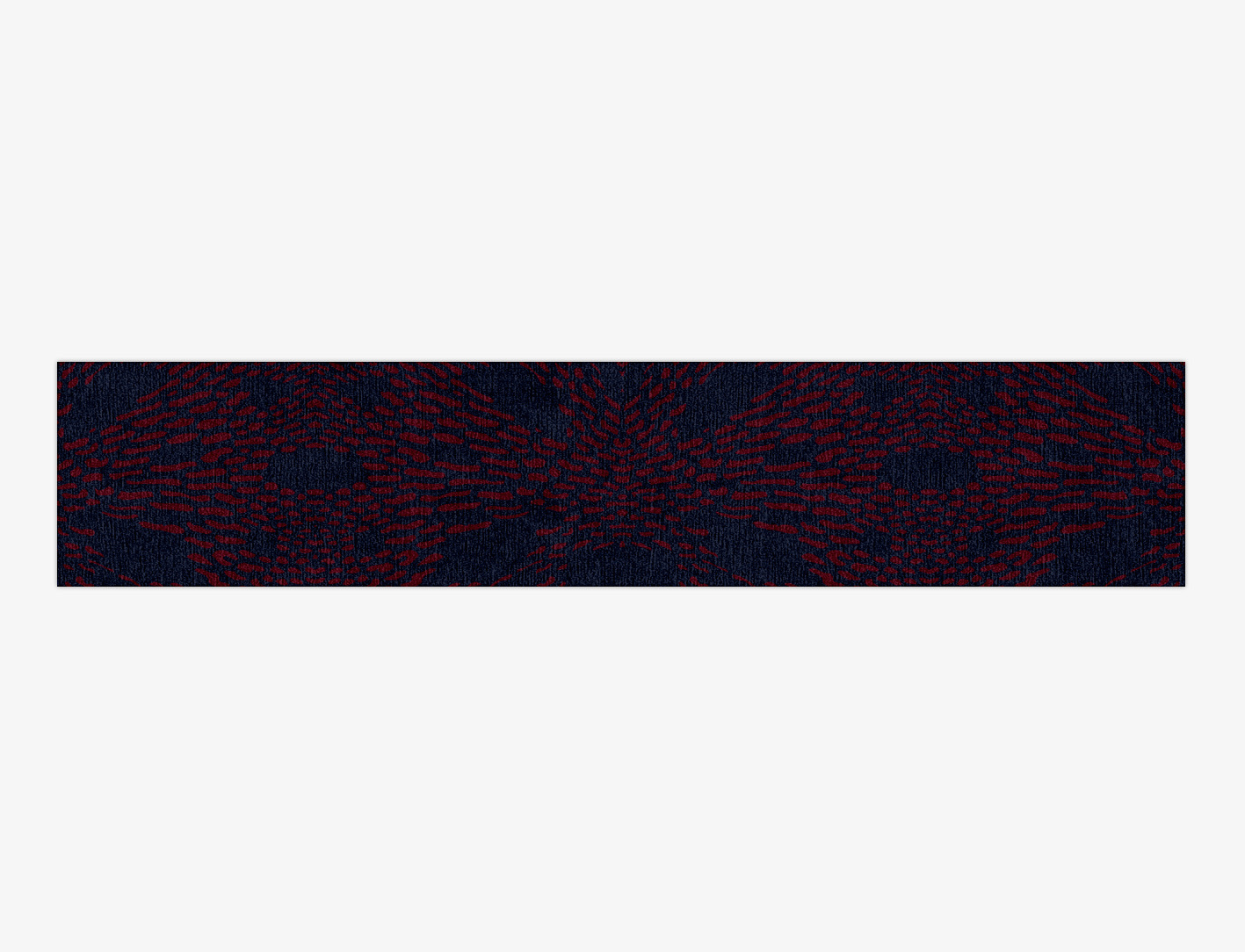 Ramp Abstract Runner Hand Knotted Tibetan Wool Custom Rug by Rug Artisan