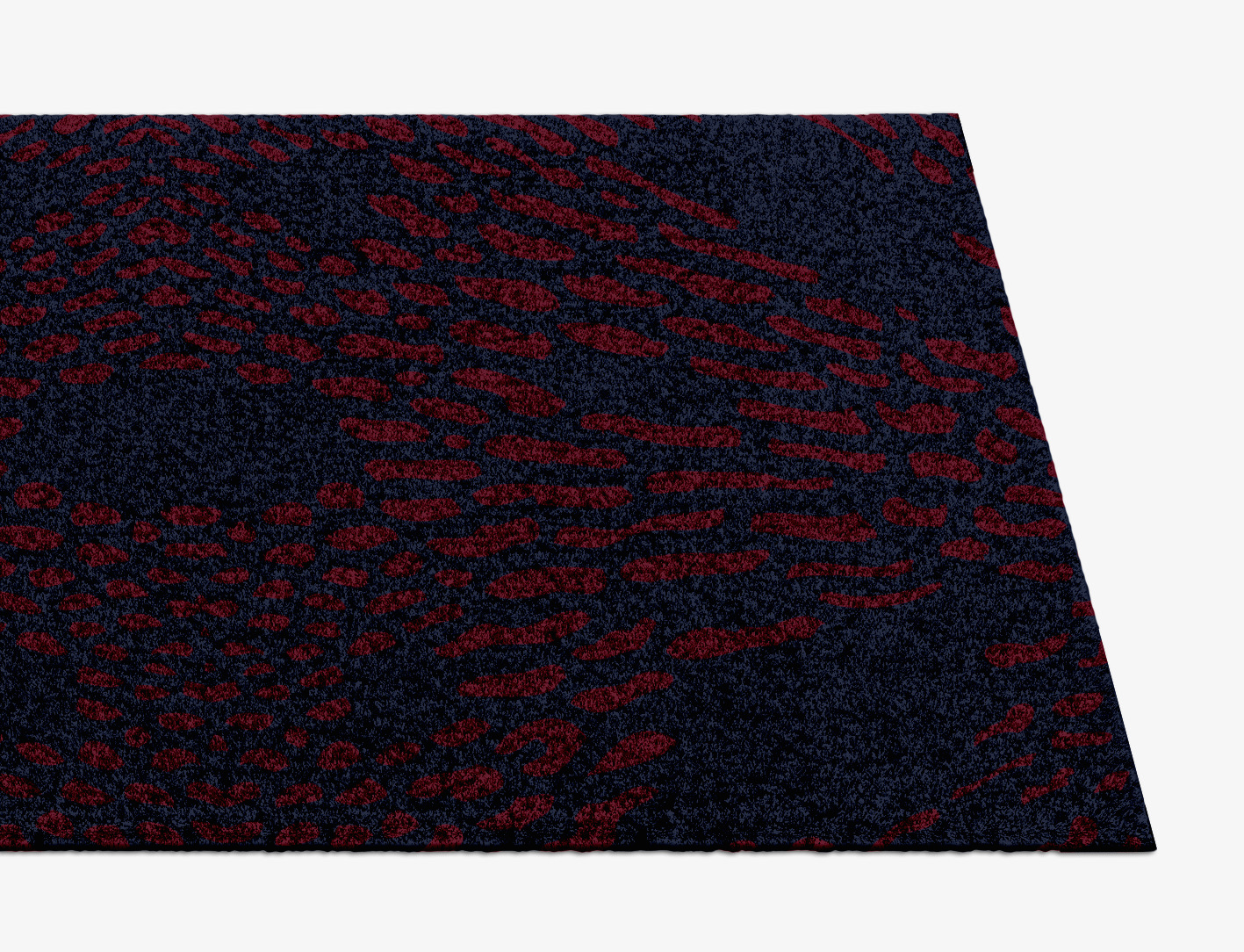 Ramp Abstract Runner Hand Knotted Tibetan Wool Custom Rug by Rug Artisan