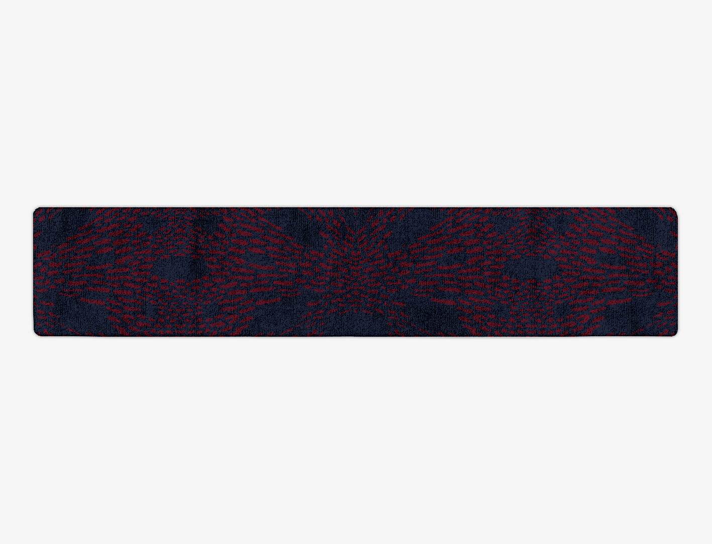 Ramp Abstract Runner Hand Tufted Bamboo Silk Custom Rug by Rug Artisan