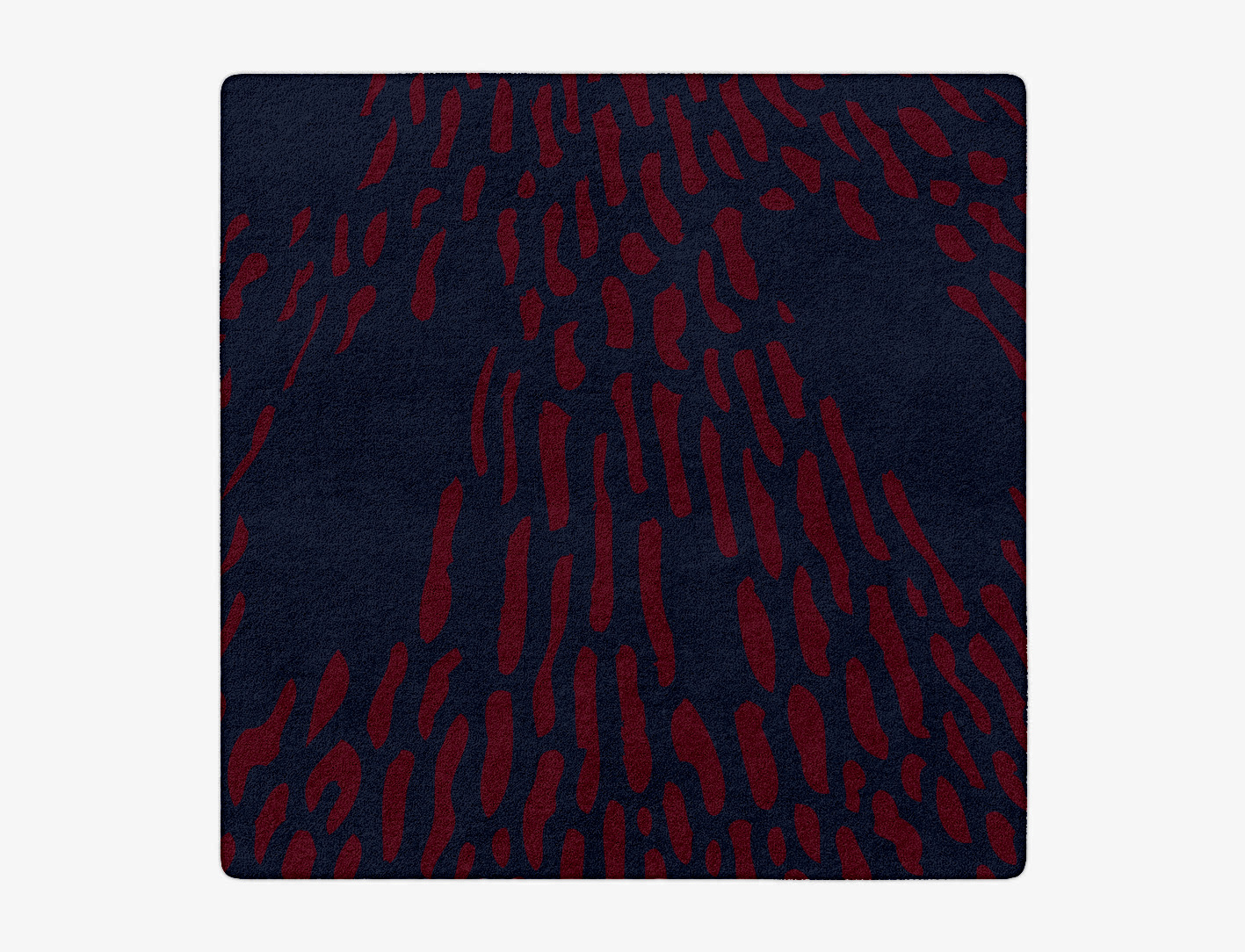 Ramp Abstract Square Hand Tufted Pure Wool Custom Rug by Rug Artisan