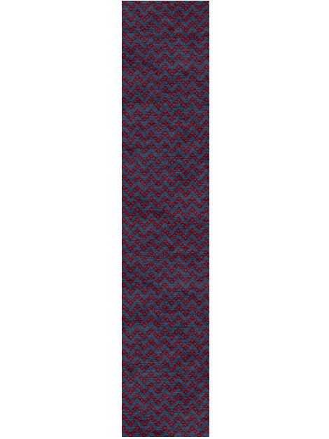 Rays Modern Geometrics Runner Hand Knotted Tibetan Wool Custom Rug by Rug Artisan