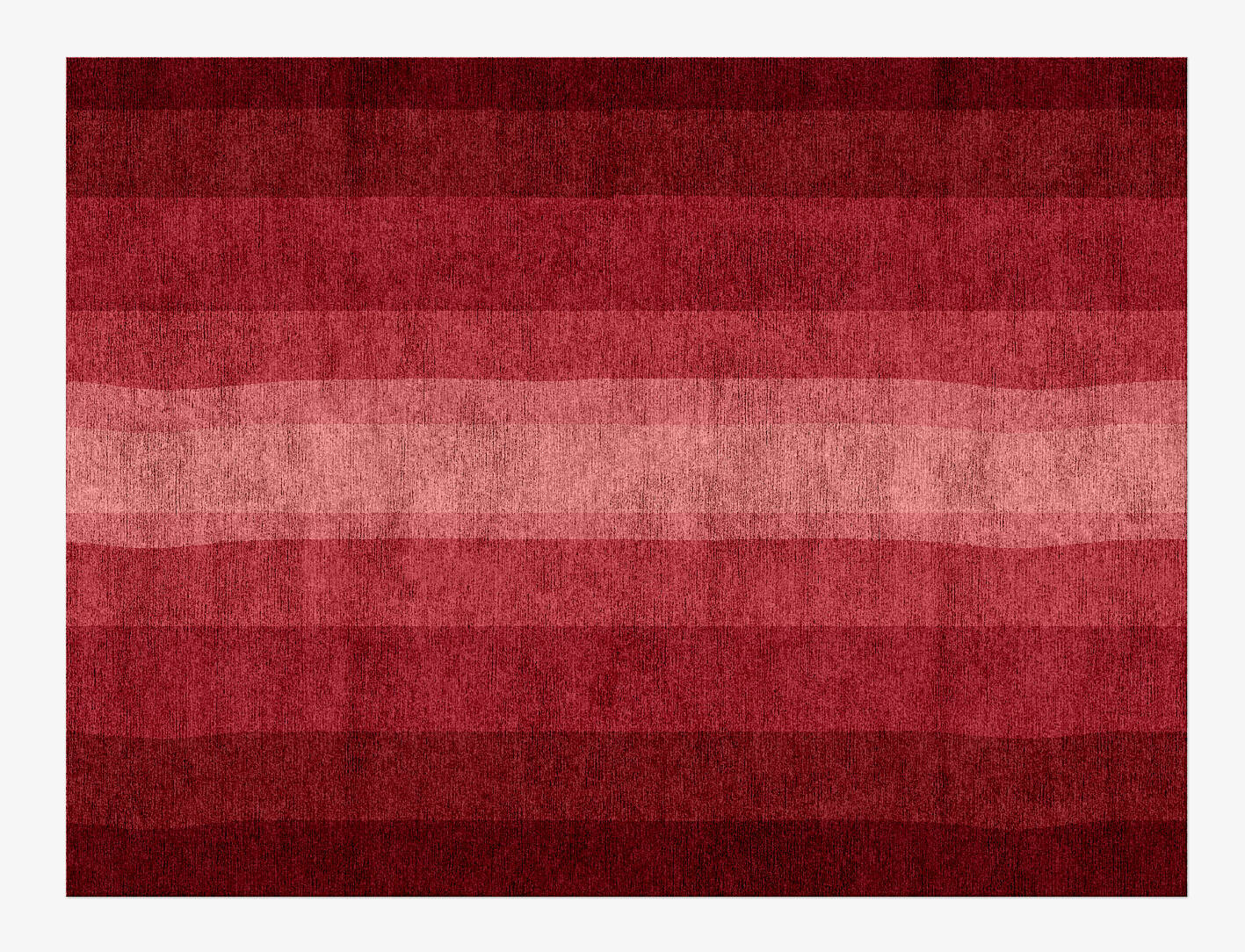 Redrow Gradation Rectangle Hand Knotted Bamboo Silk Custom Rug by Rug Artisan