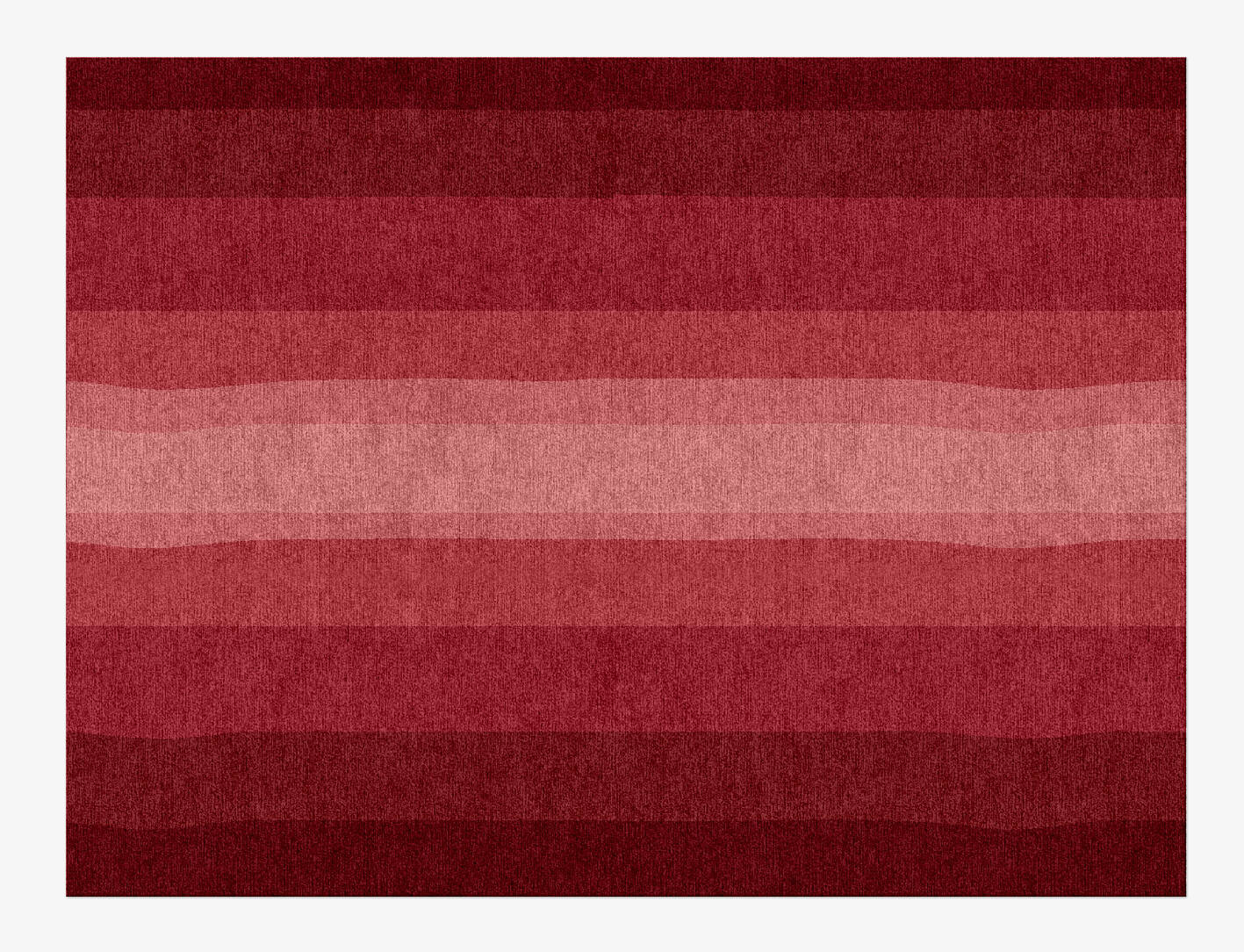 Redrow Gradation Rectangle Hand Knotted Tibetan Wool Custom Rug by Rug Artisan