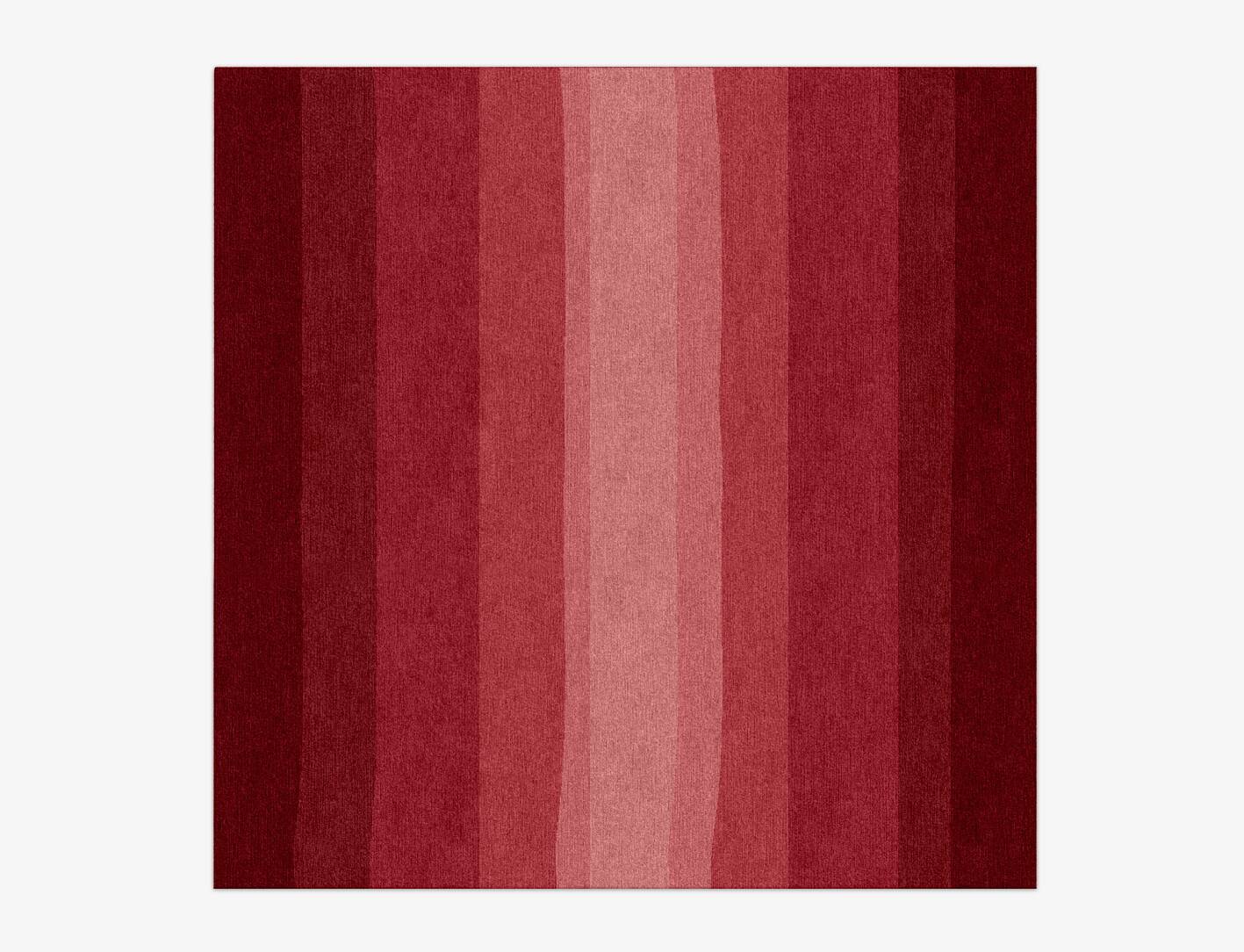 Redrow Gradation Square Hand Knotted Tibetan Wool Custom Rug by Rug Artisan