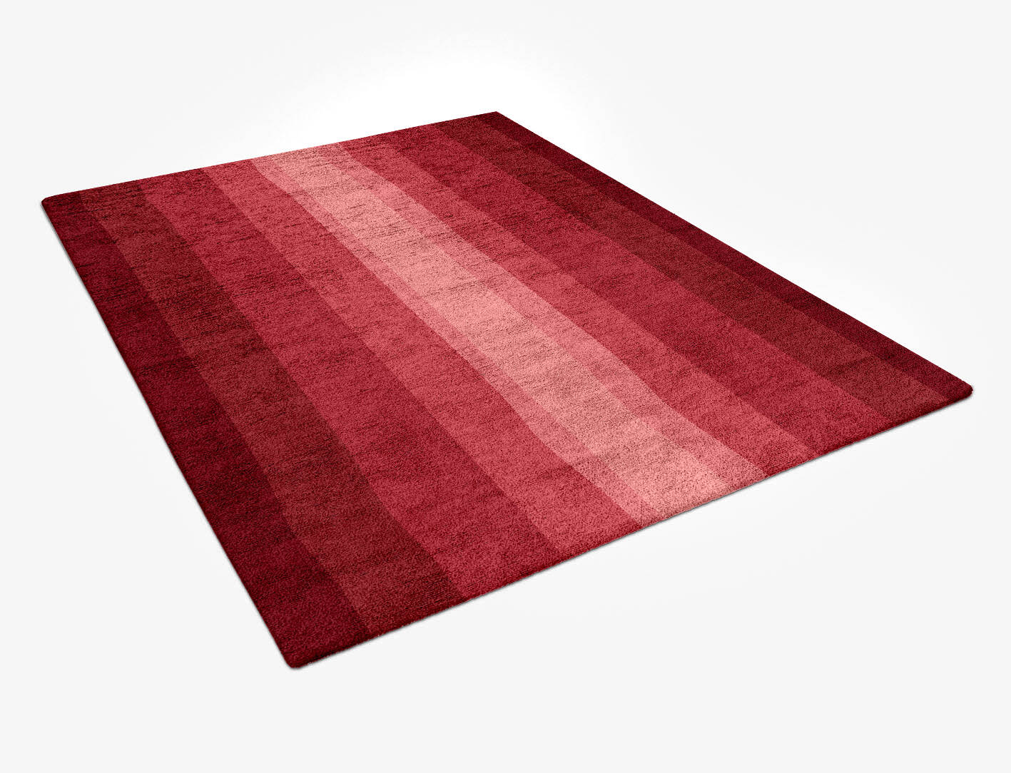 Redrow Gradation Rectangle Hand Tufted Bamboo Silk Custom Rug by Rug Artisan
