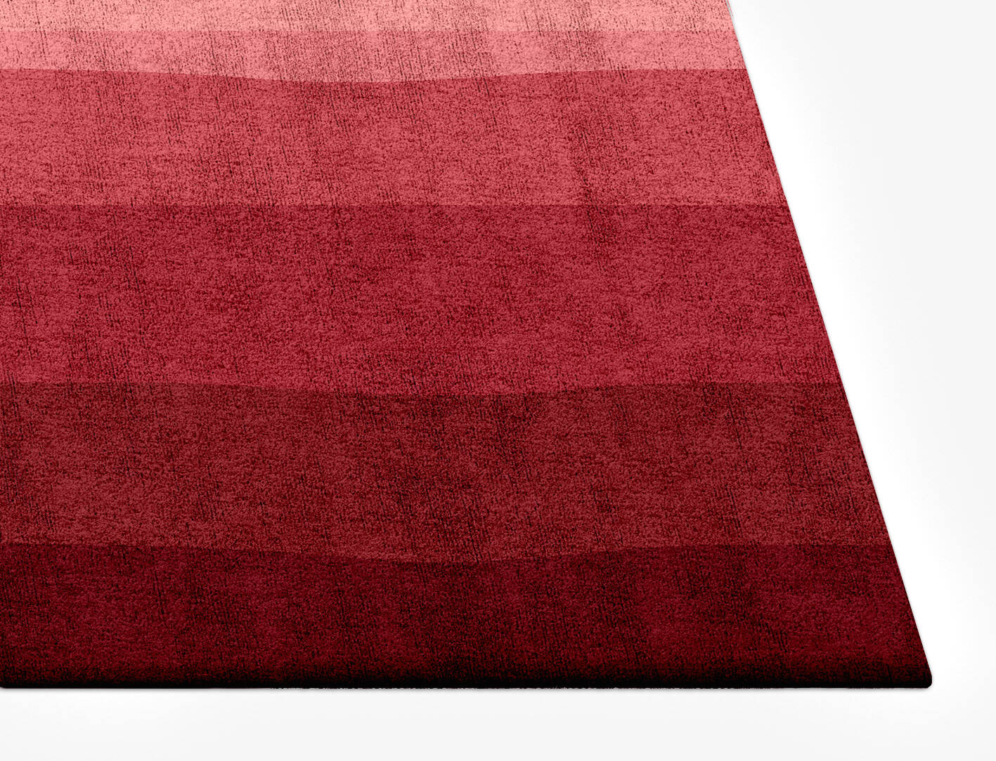 Redrow Gradation Rectangle Hand Tufted Bamboo Silk Custom Rug by Rug Artisan