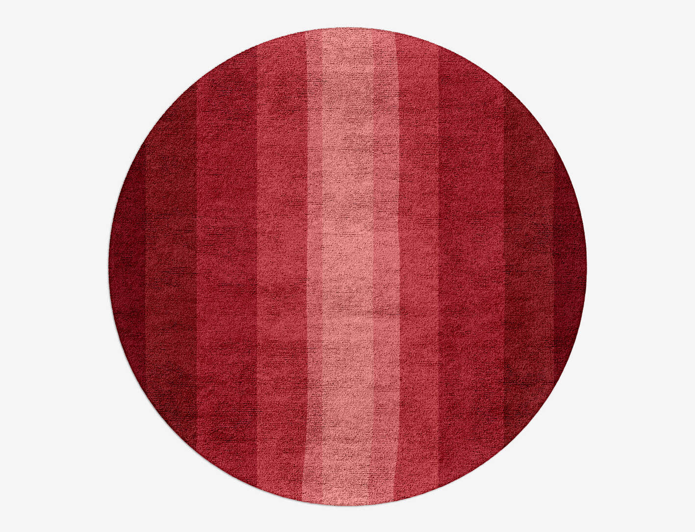 Redrow Gradation Round Hand Tufted Bamboo Silk Custom Rug by Rug Artisan