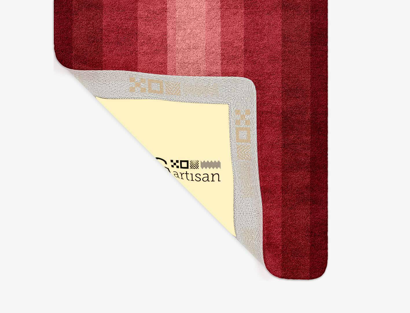 Redrow Gradation Runner Hand Tufted Bamboo Silk Custom Rug by Rug Artisan