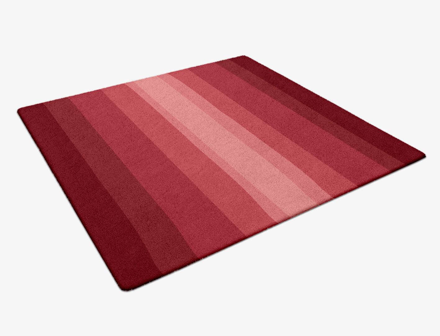 Redrow Gradation Square Hand Tufted Pure Wool Custom Rug by Rug Artisan