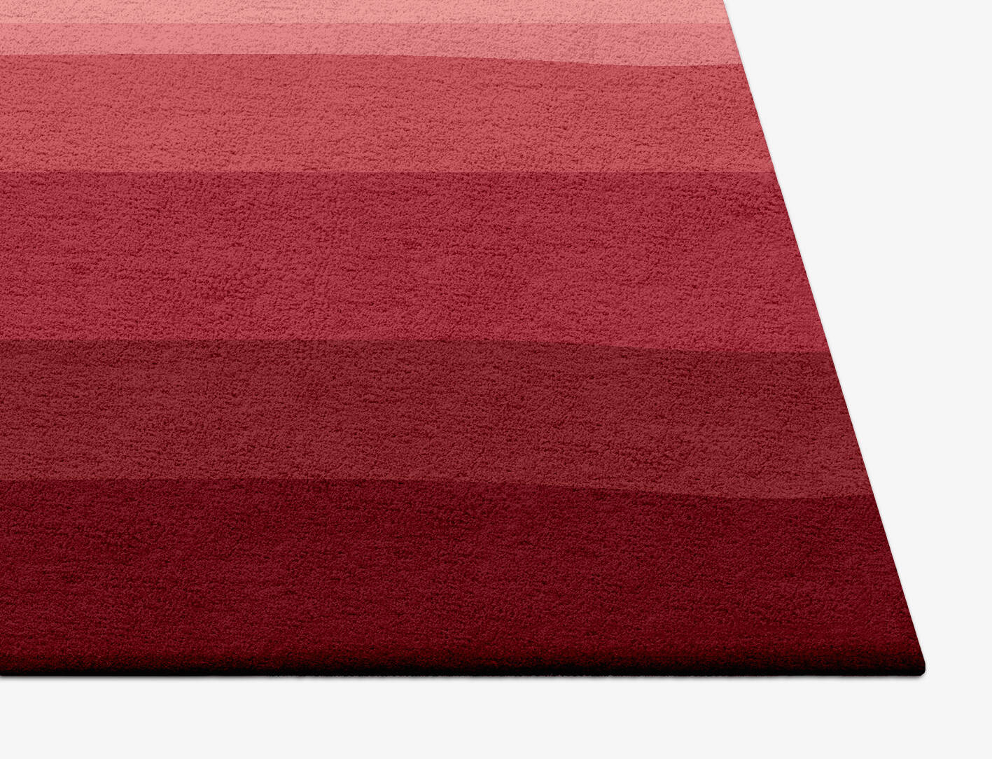 Redrow Gradation Square Hand Tufted Pure Wool Custom Rug by Rug Artisan