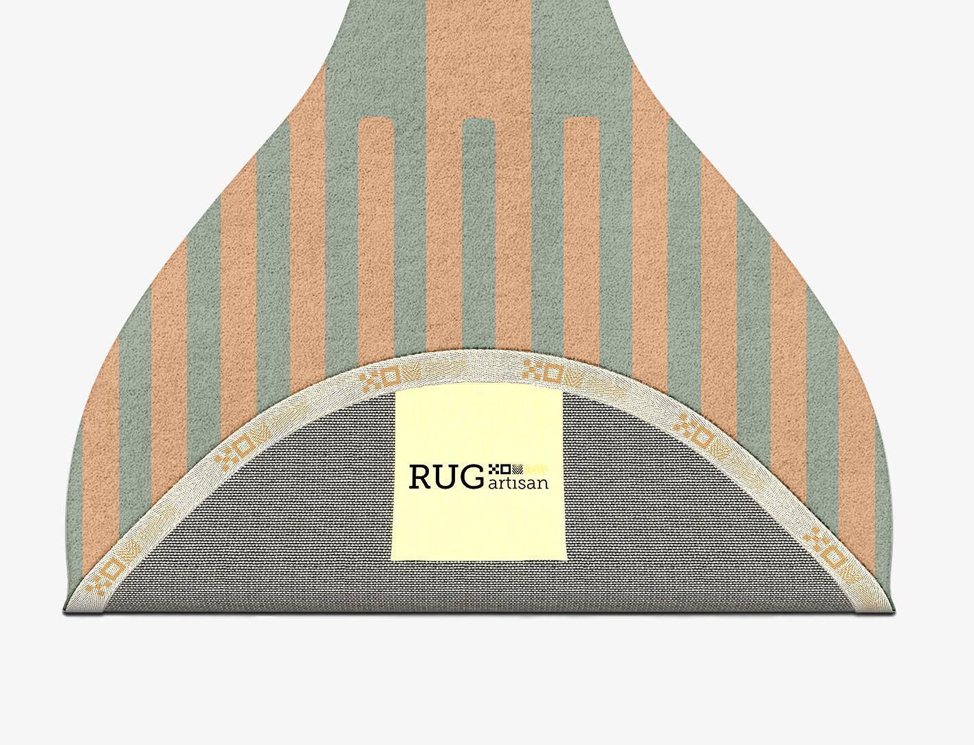 Remo Modern Geometrics Drop Hand Tufted Pure Wool Custom Rug by Rug Artisan