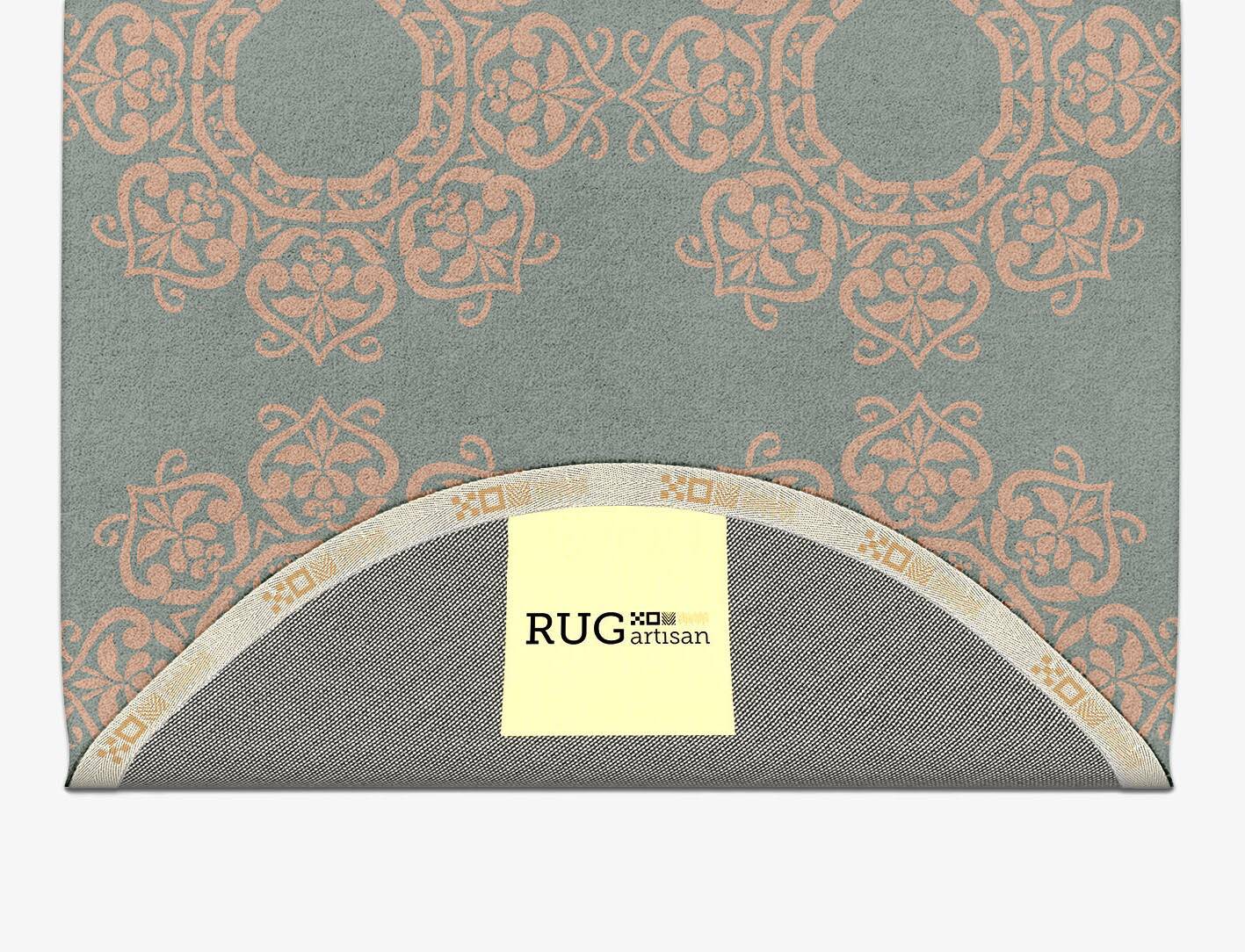 Rhythm Blue Royal Capsule Hand Tufted Pure Wool Custom Rug by Rug Artisan