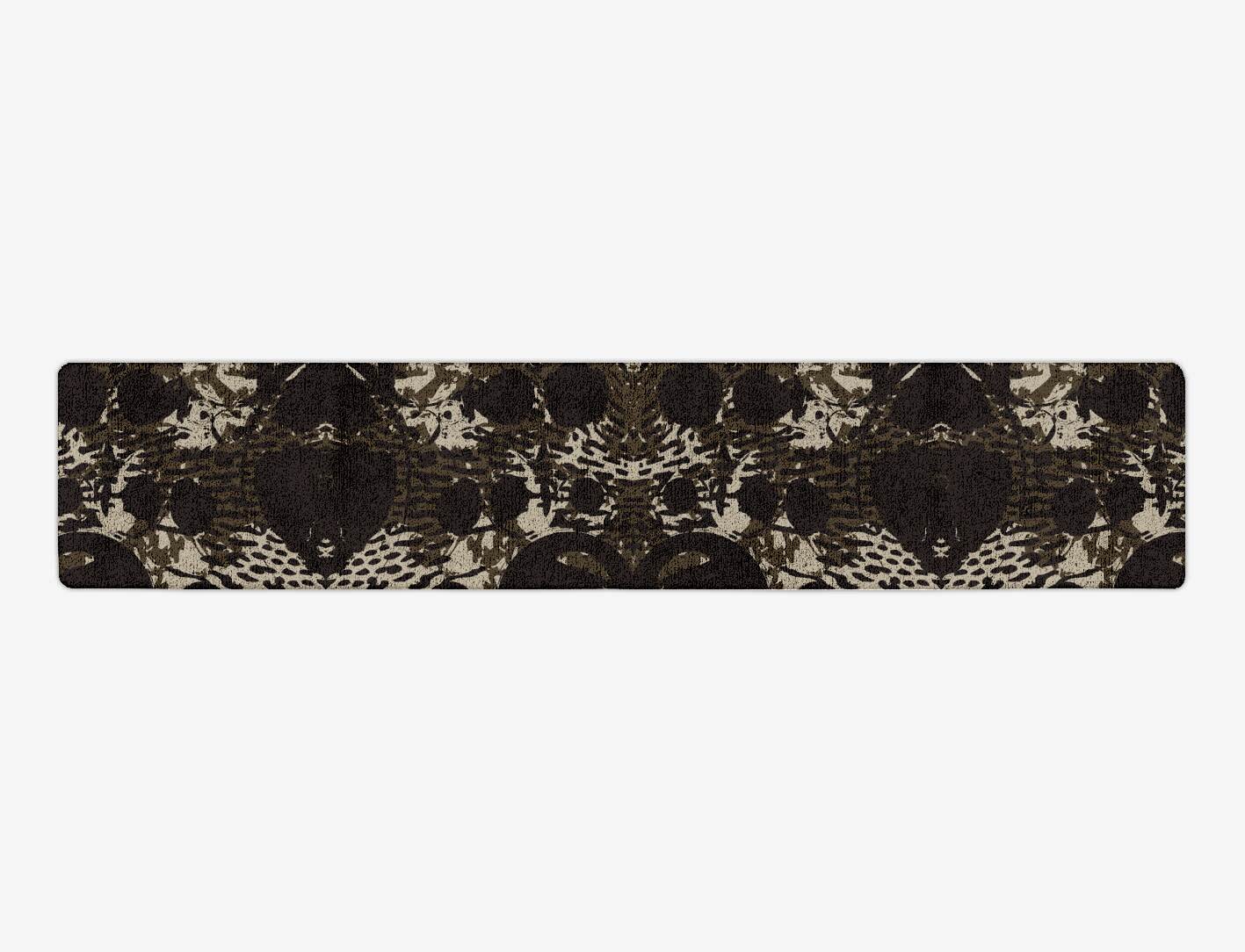 Rian Abstract Runner Hand Tufted Bamboo Silk Custom Rug by Rug Artisan