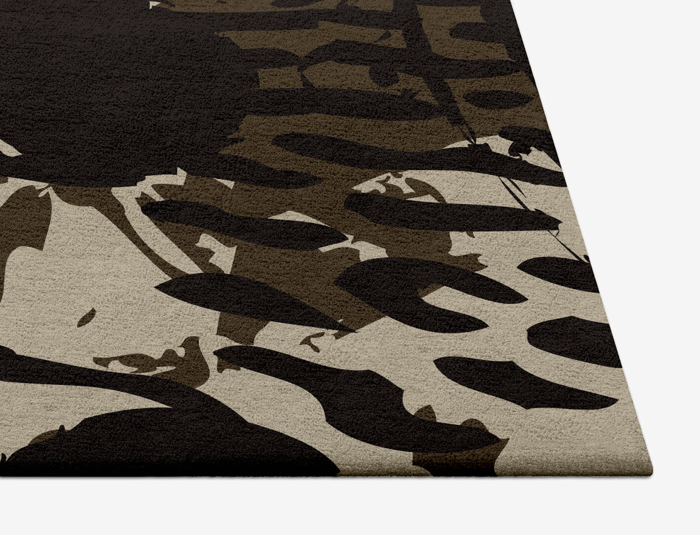 Rian Abstract Square Hand Tufted Pure Wool Custom Rug by Rug Artisan