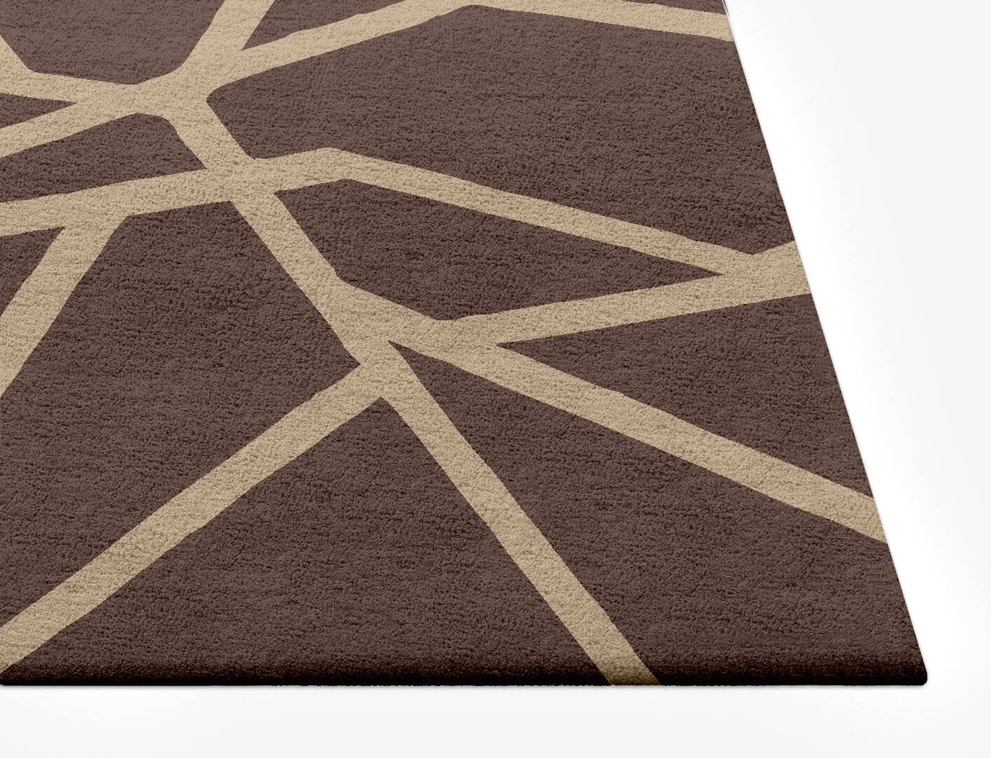 Riddle Minimalist Rectangle Hand Tufted Pure Wool Custom Rug by Rug Artisan