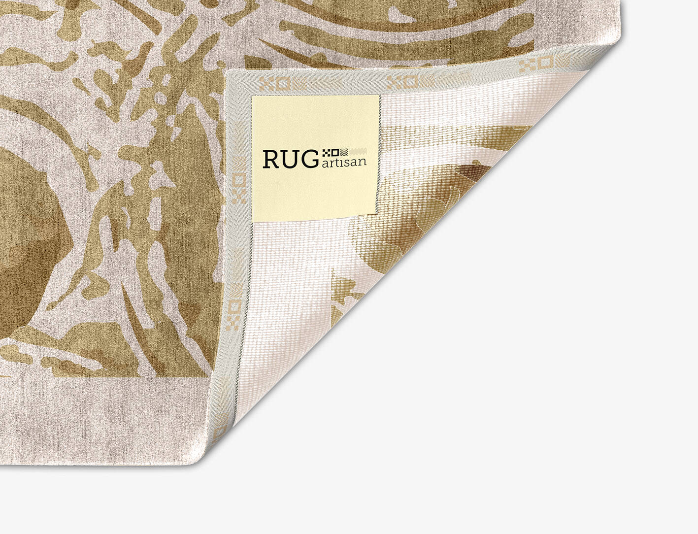 Ridges Origami Arch Hand Knotted Bamboo Silk Custom Rug by Rug Artisan