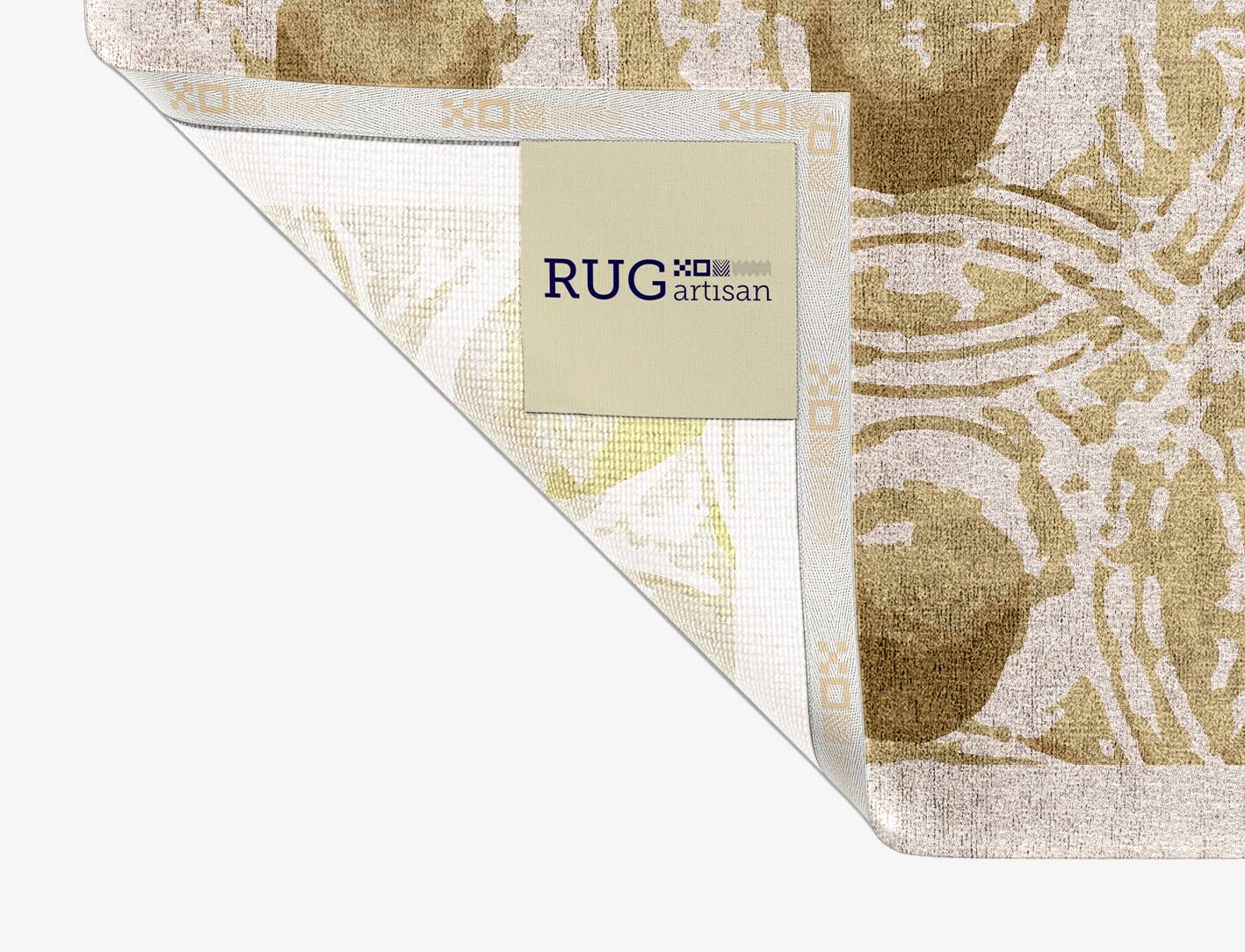 Ridges Origami Rectangle Hand Knotted Bamboo Silk Custom Rug by Rug Artisan