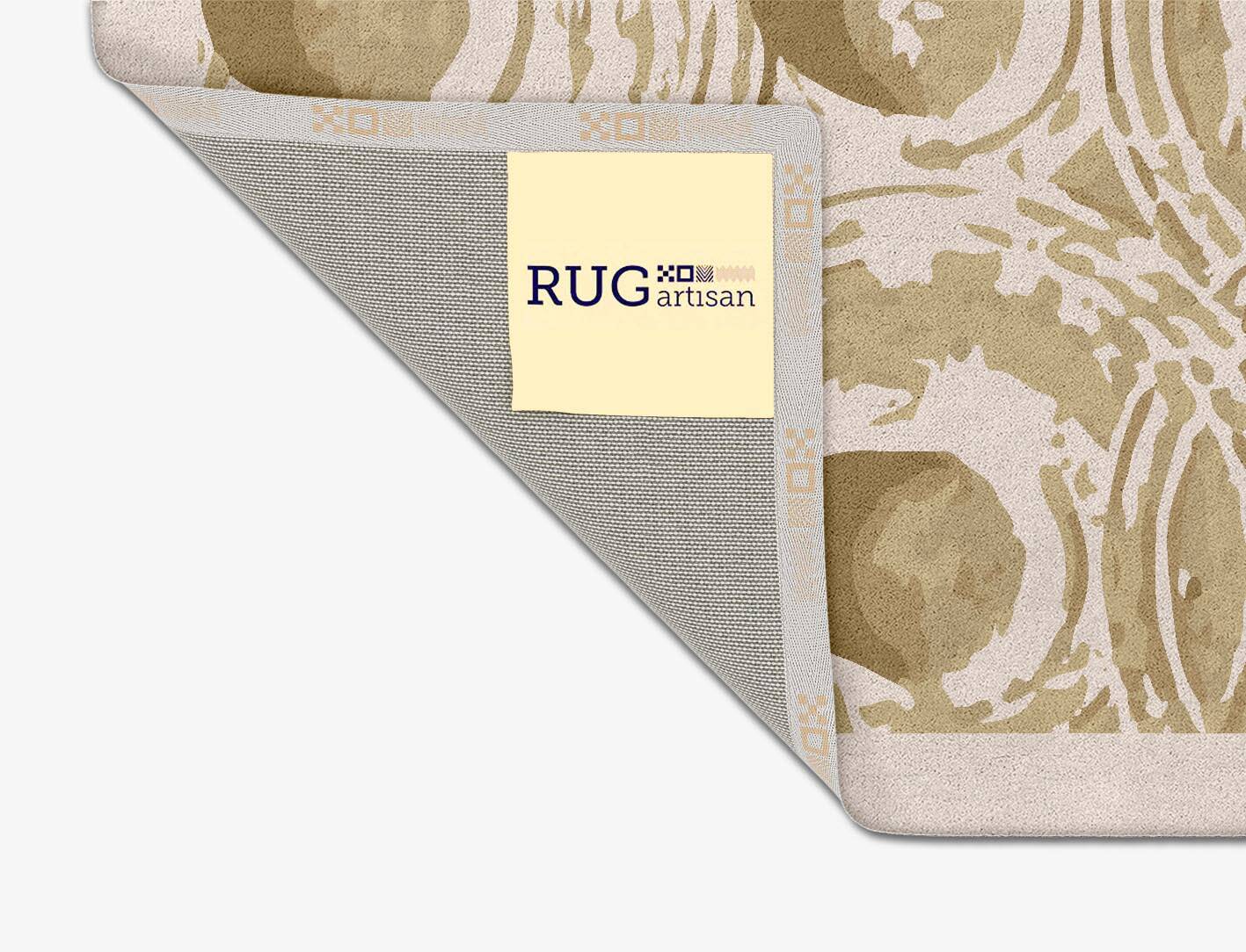 Ridges Origami Square Hand Tufted Pure Wool Custom Rug by Rug Artisan
