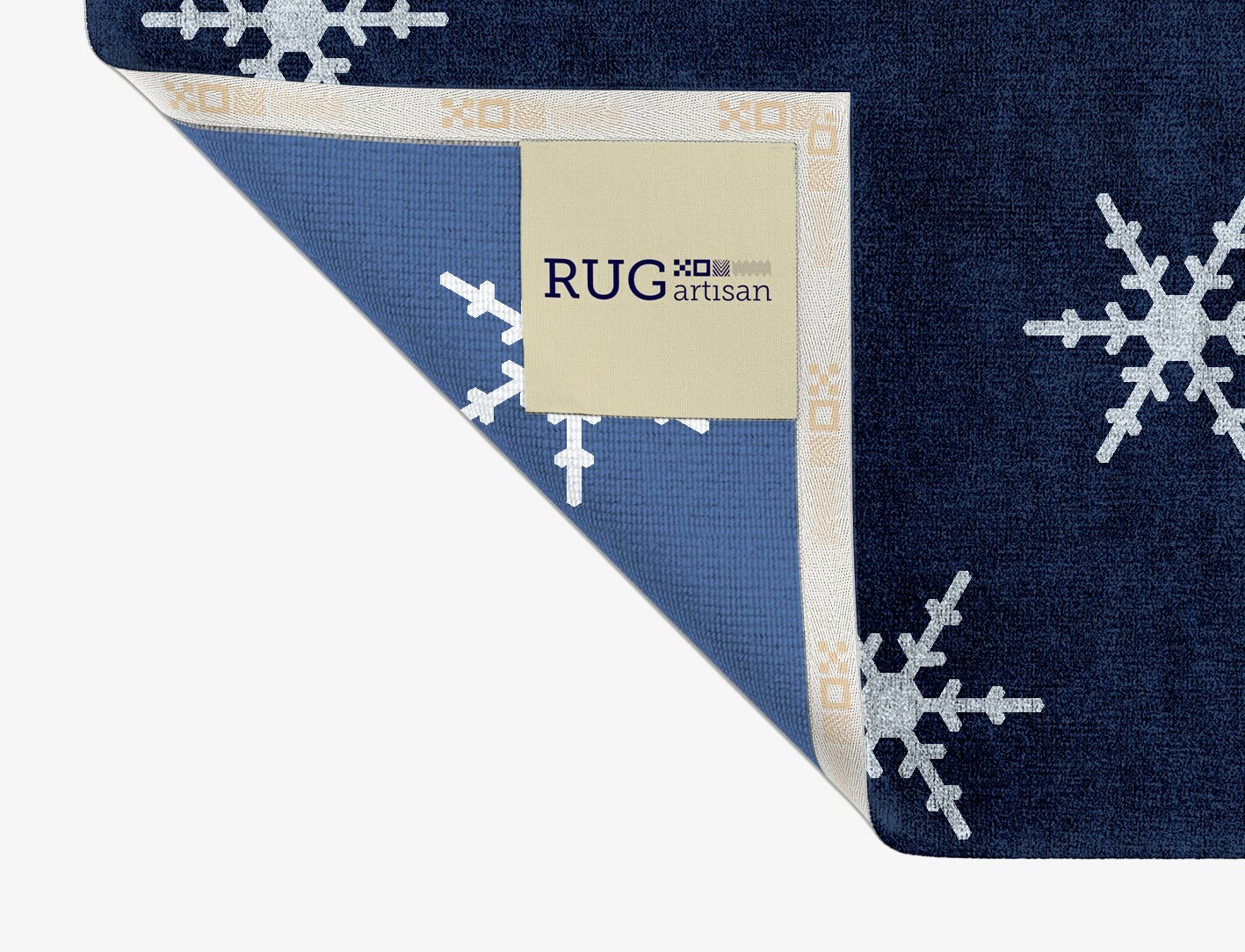 Rimed Geometric Rectangle Hand Knotted Bamboo Silk Custom Rug by Rug Artisan