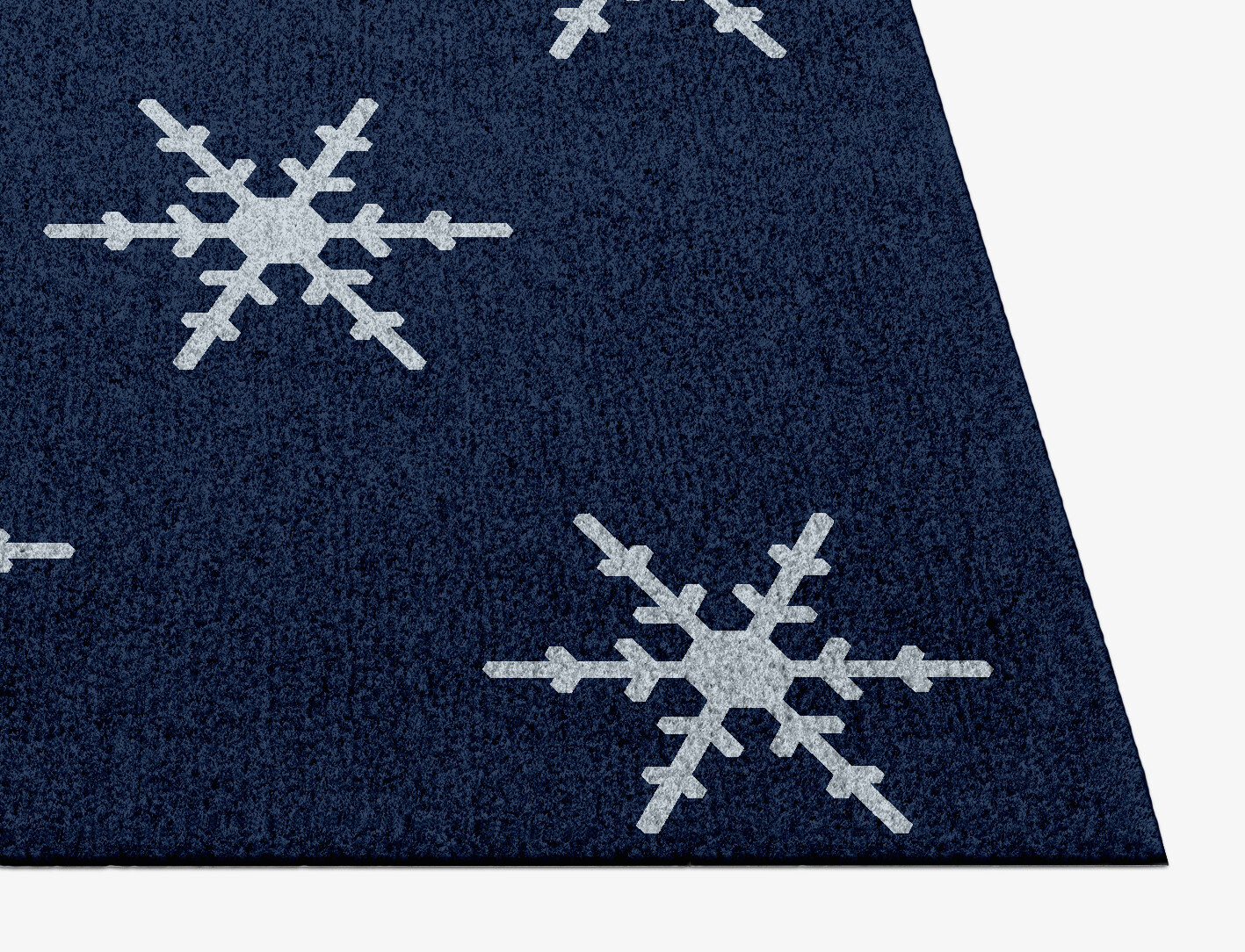 Rimed Geometric Rectangle Hand Knotted Tibetan Wool Custom Rug by Rug Artisan