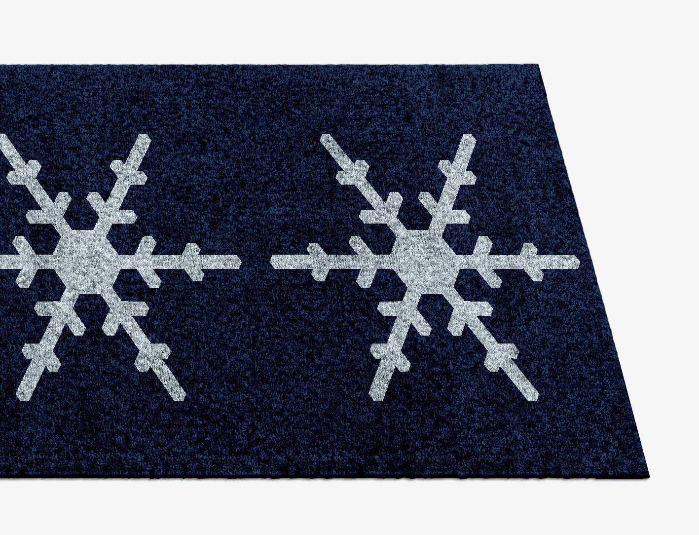 Rimed Geometric Runner Hand Knotted Bamboo Silk Custom Rug by Rug Artisan