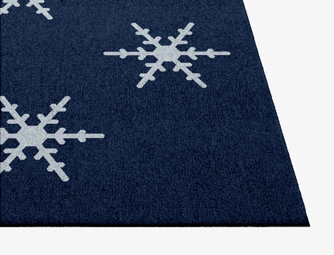 Rimed Geometric Square Hand Knotted Tibetan Wool Custom Rug by Rug Artisan