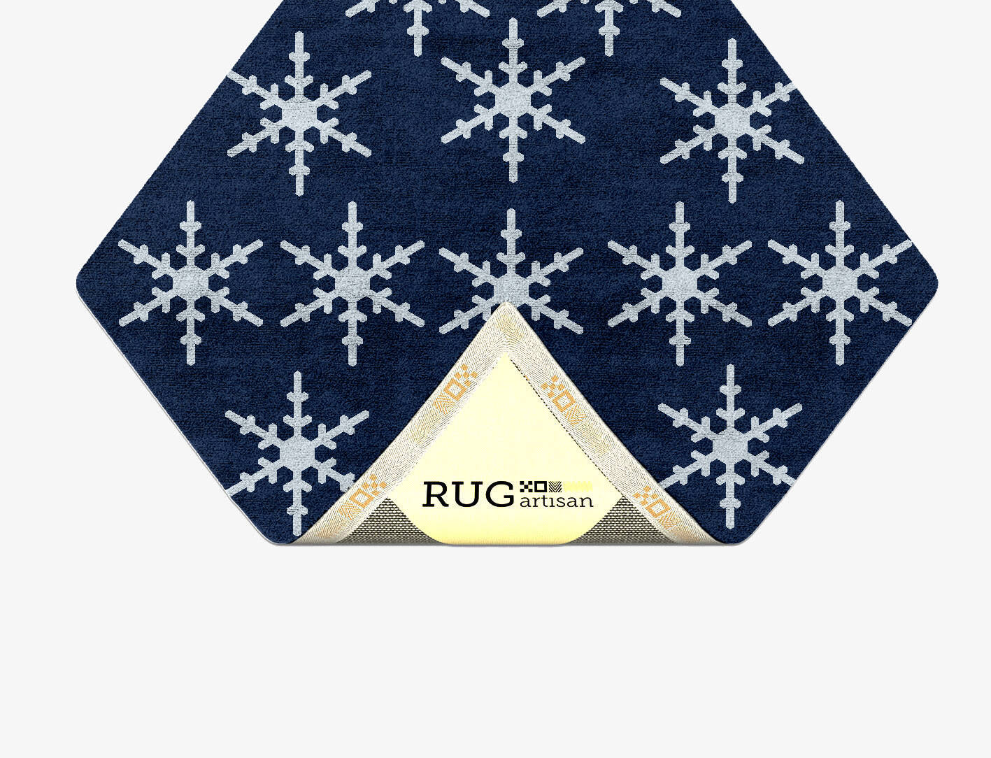 Rimed Geometric Diamond Hand Tufted Bamboo Silk Custom Rug by Rug Artisan
