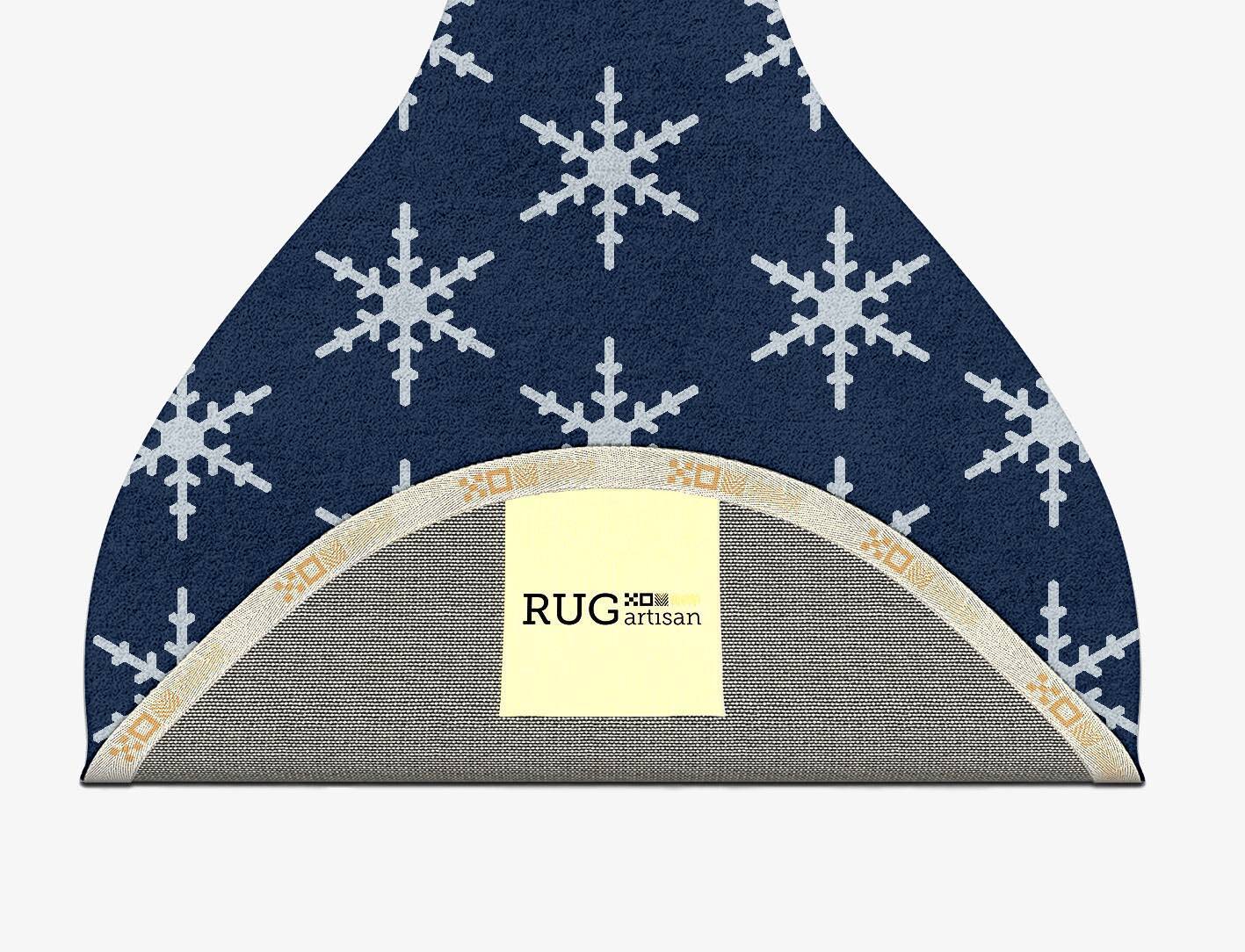 Rimed Geometric Drop Hand Tufted Pure Wool Custom Rug by Rug Artisan