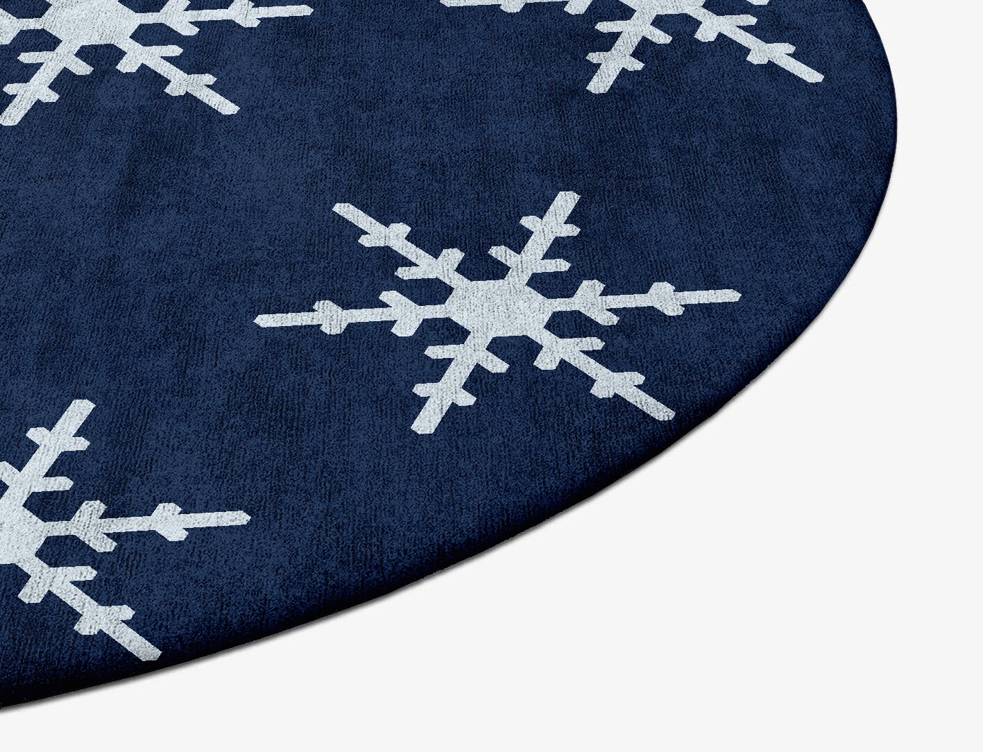 Rimed Geometric Oval Hand Tufted Bamboo Silk Custom Rug by Rug Artisan